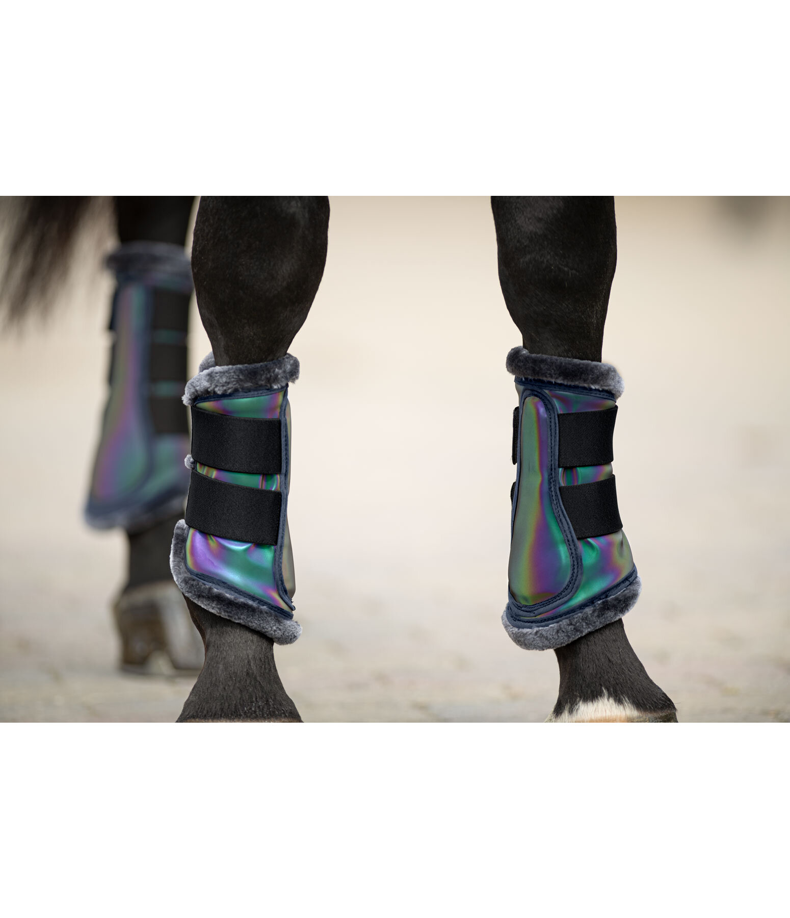 Hi-Vis Boots Holographic, Front Legs