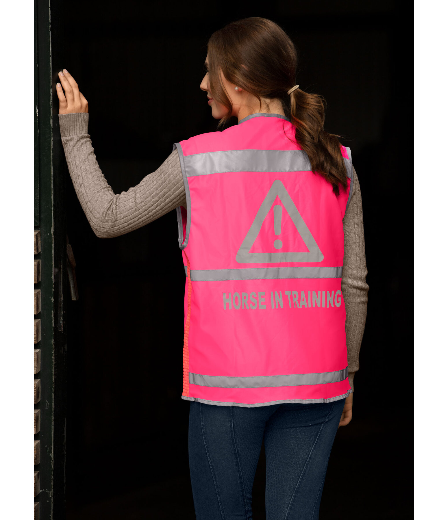 Hi-Vis Zip Up Waistcoat