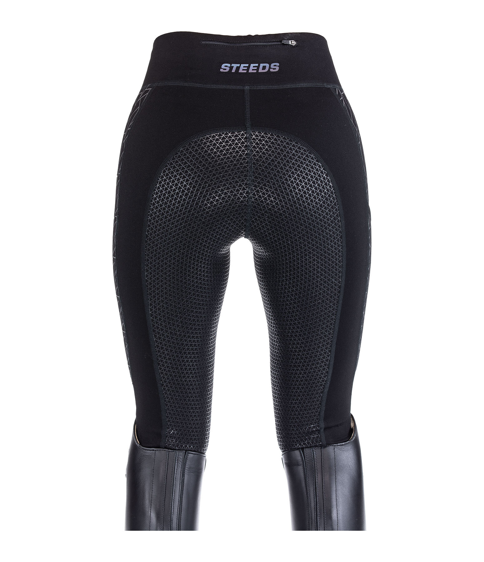 Grip Full Seat Riding Tights Holographic