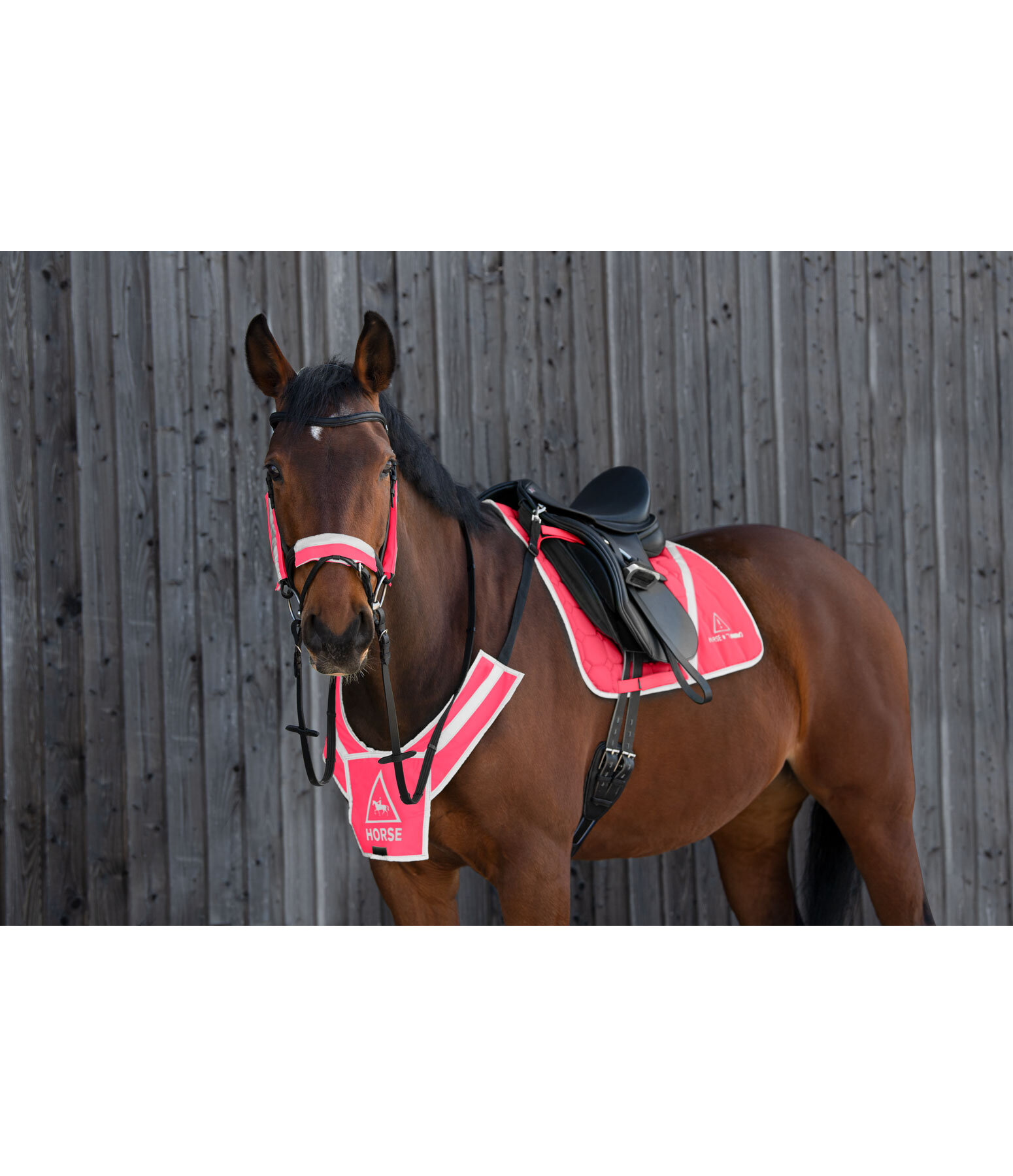 Hi-Vis Saddle Pad Neon Bright