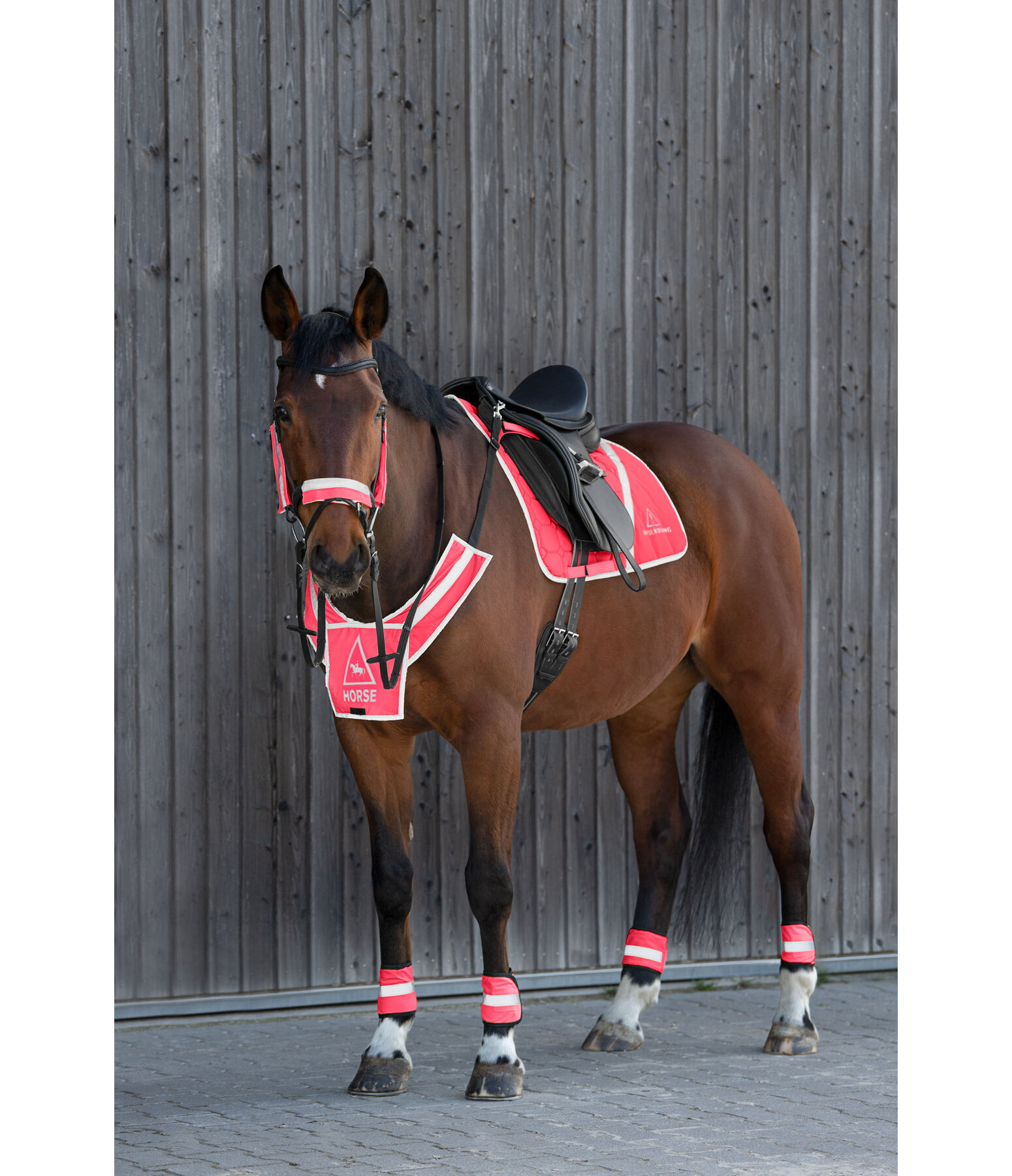 Hi-Vis Saddle Pad Neon Bright