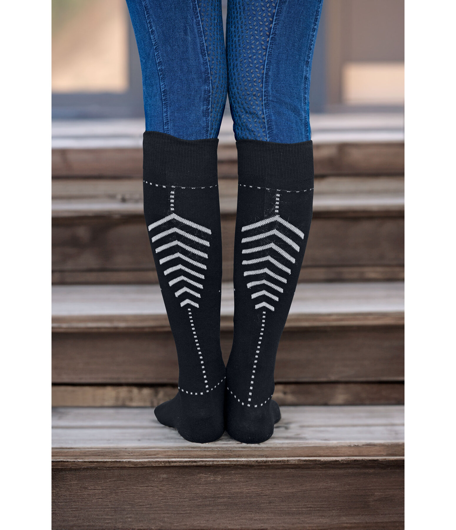 Reflective Knee High Socks