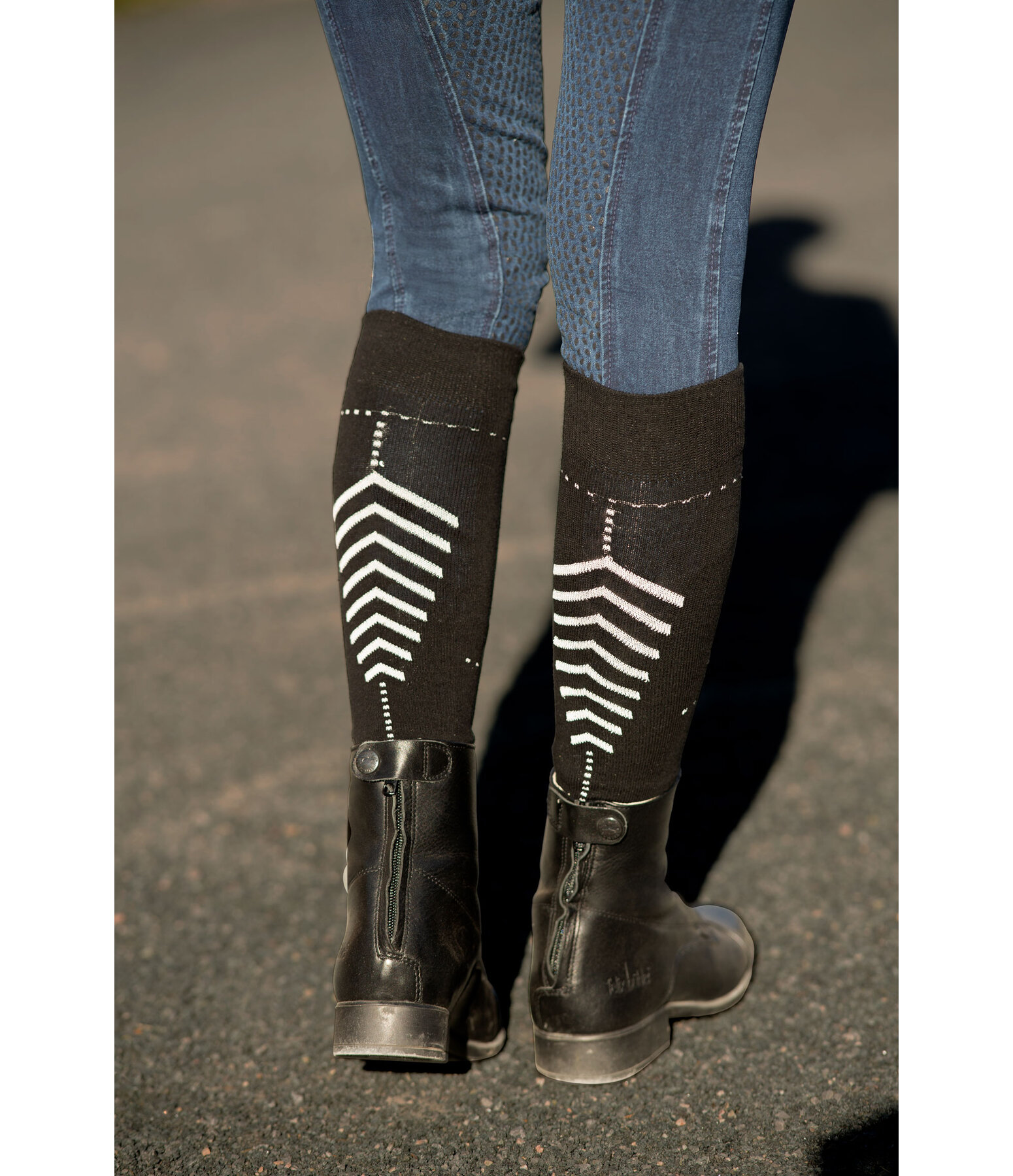 Reflective Knee High Socks