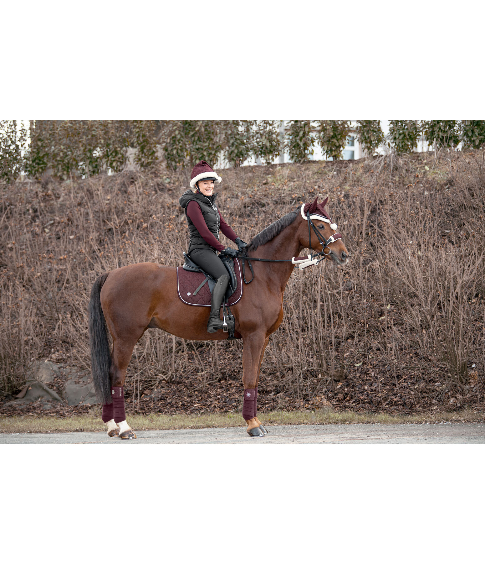   Christmas Collection Saddle Pad 