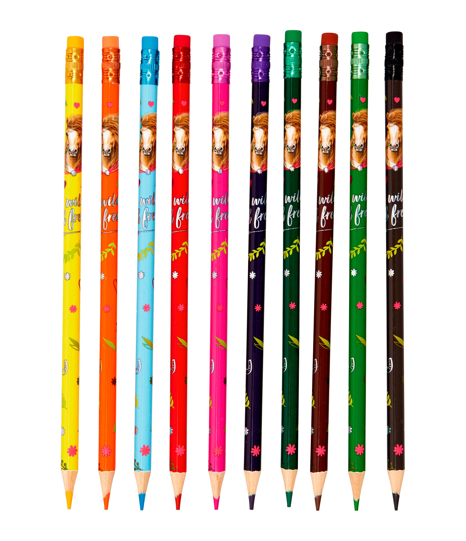Erasable Crayons Horse Friends