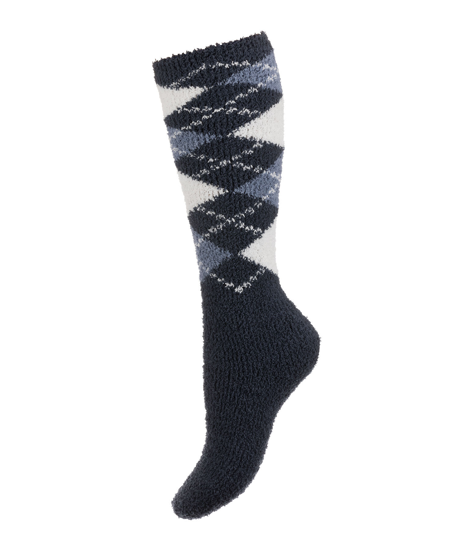 Knee High Socks Checked