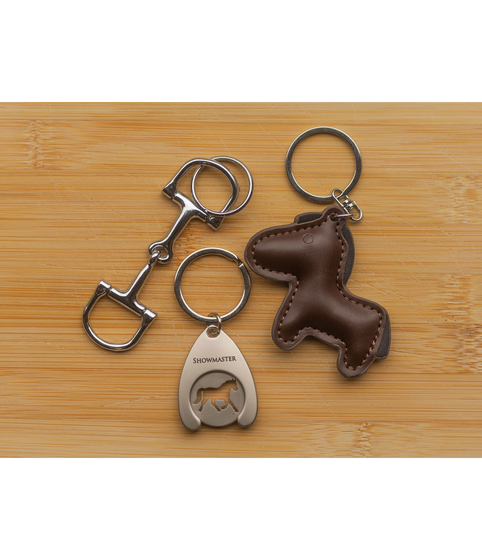 Horse Key Ring Synthetic Leather
