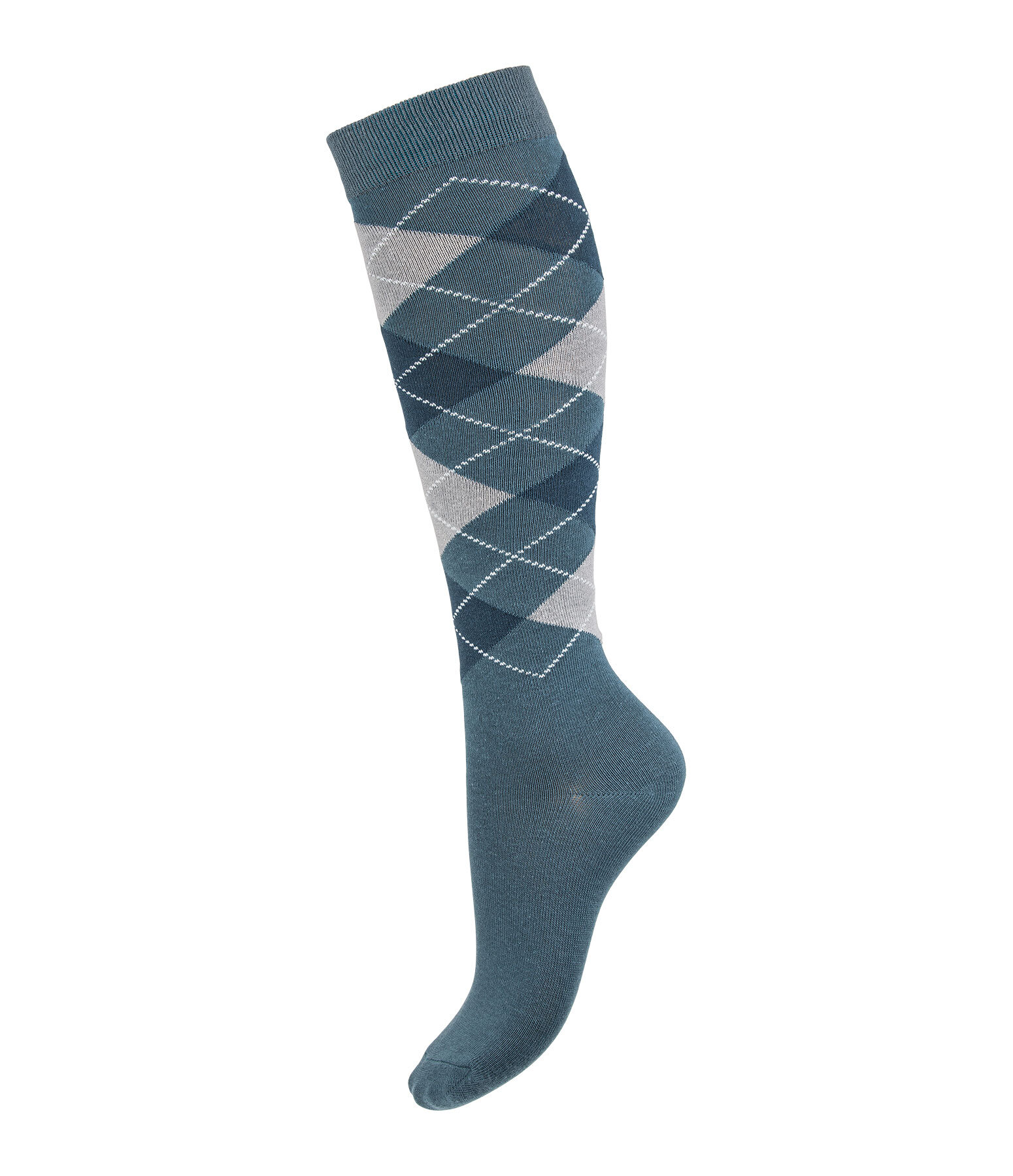 Argyle Knee Socks