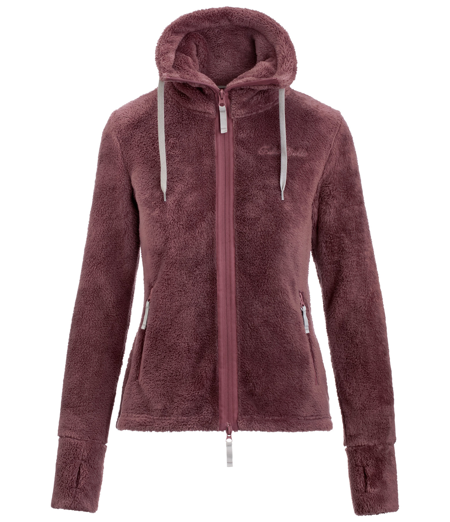 womens fluffy fleece jacket