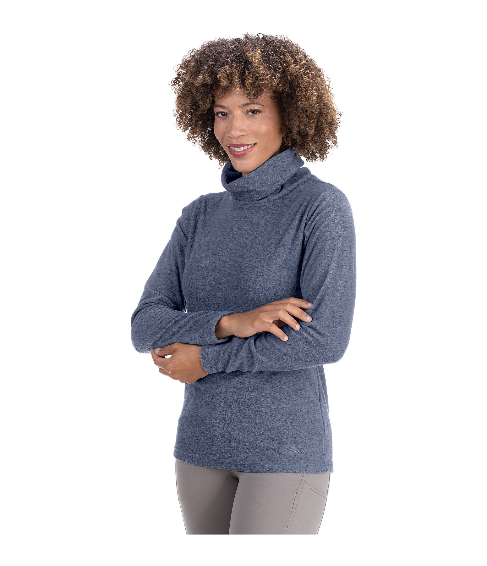 Turtleneck Fleece Jumper Thea