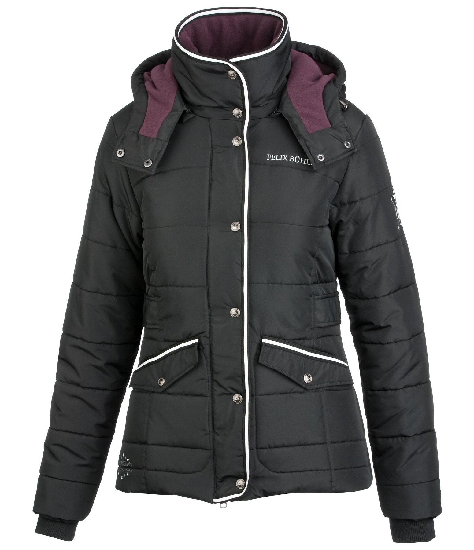 Quilted Riding Jacket Michelle Winter Riding Jackets Kramer Equestrian