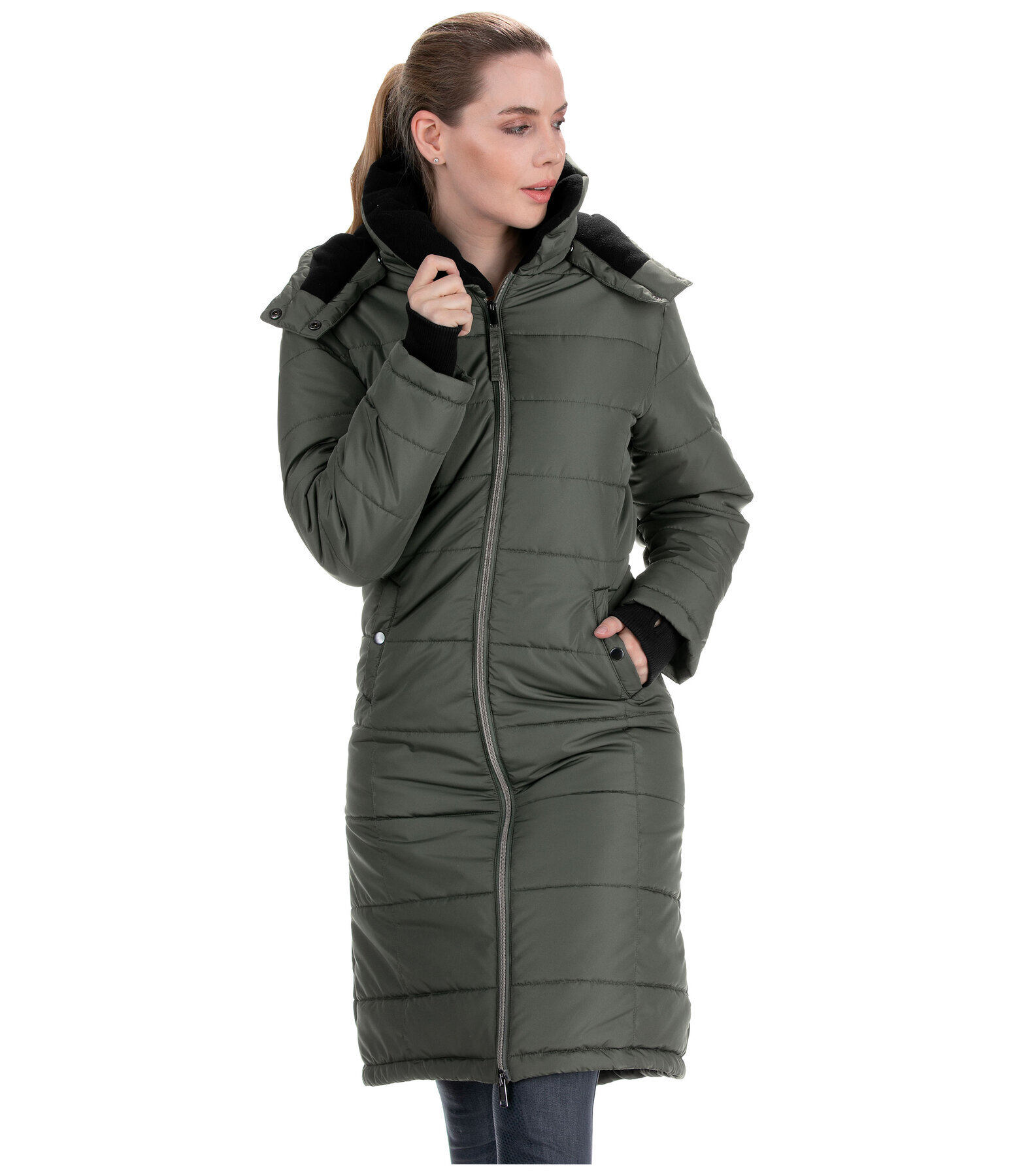 Hooded Riding Coat Davos II - Riding Jackets & Riding Coats - Kramer ...