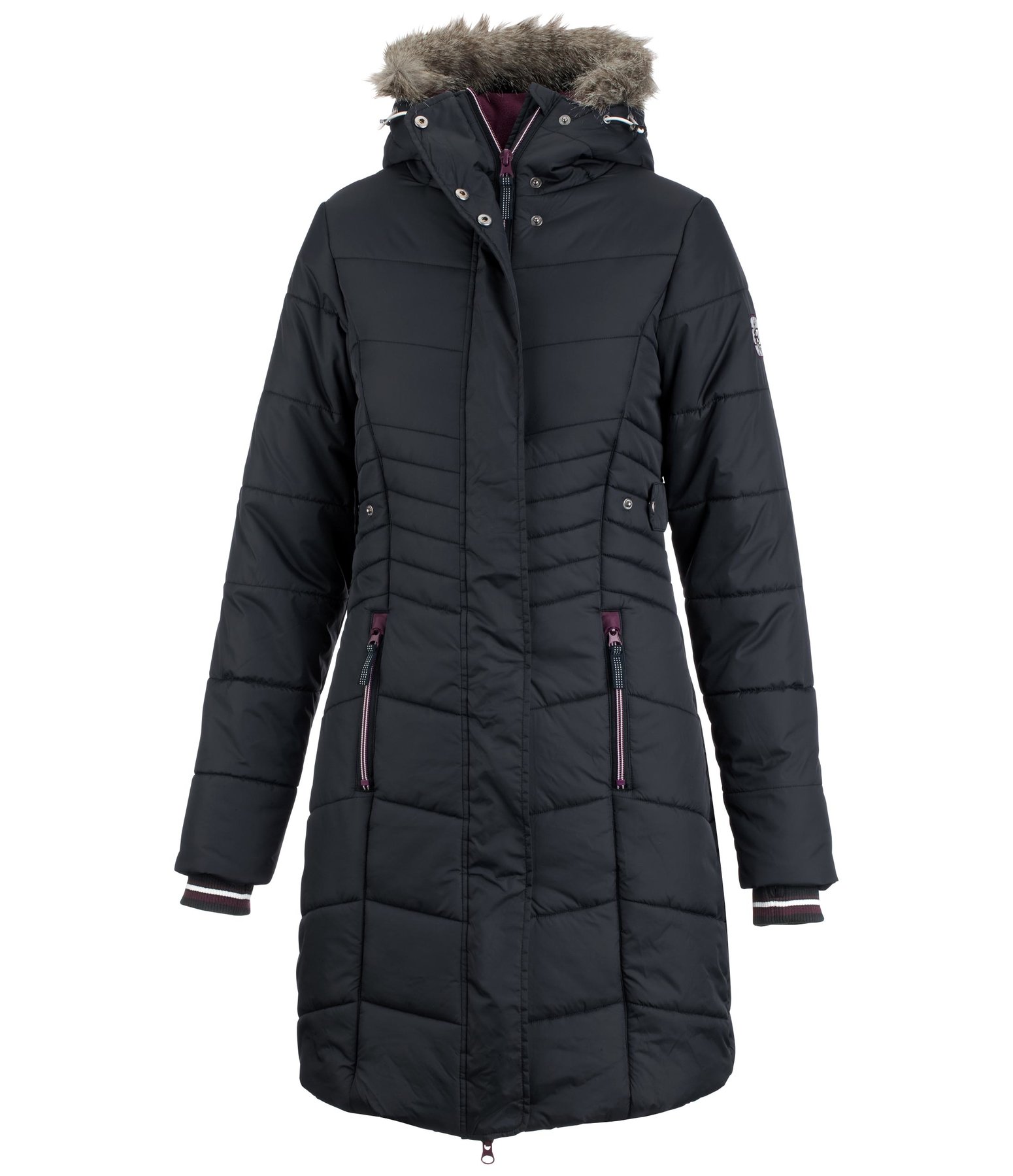 Hooded Riding Coat Fiona Riding Coats & Parkas Kramer Equestrian