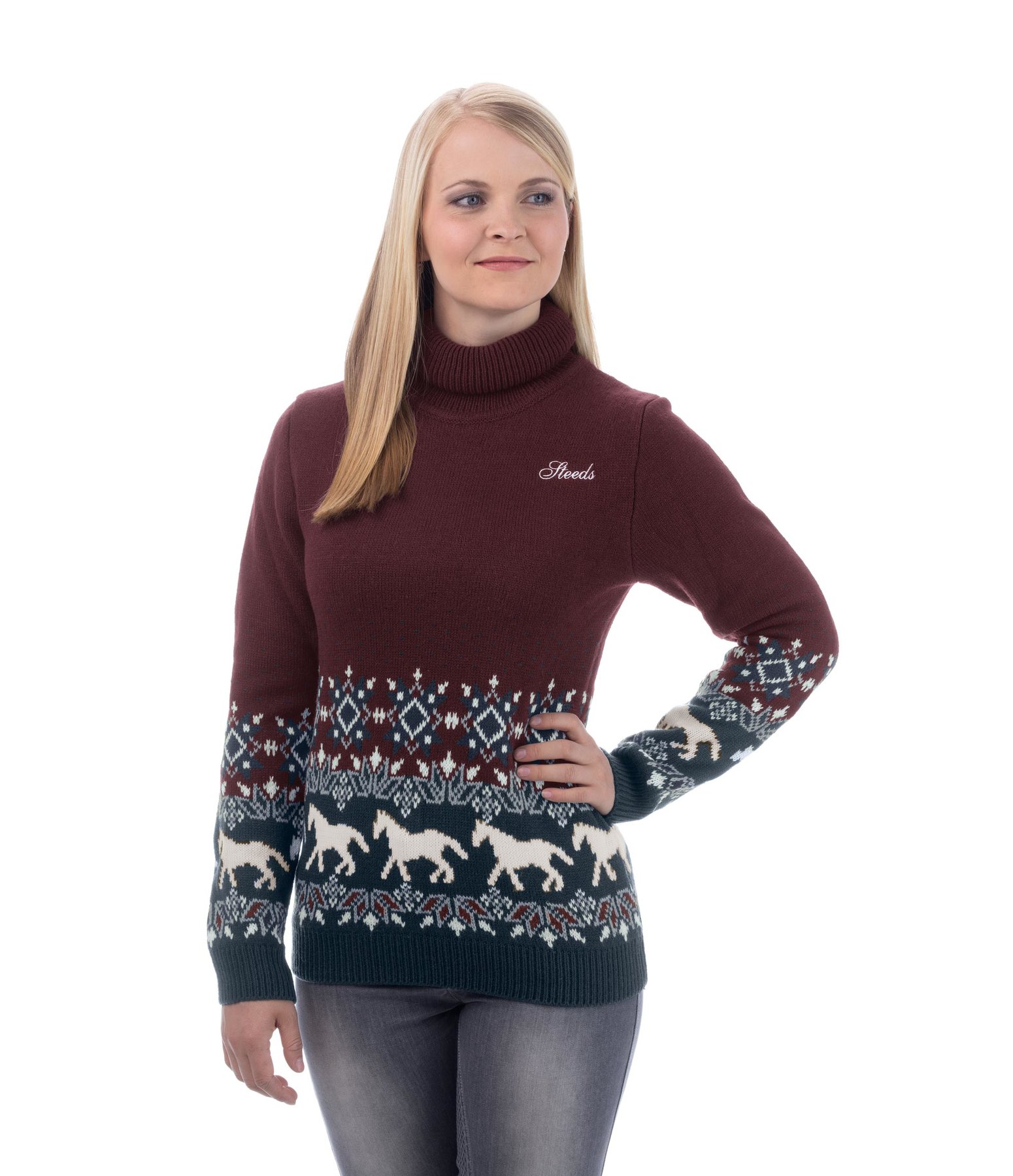 Turtleneck Jumper Sara STEEDS Women's Riding Wear Kramer Equestrian