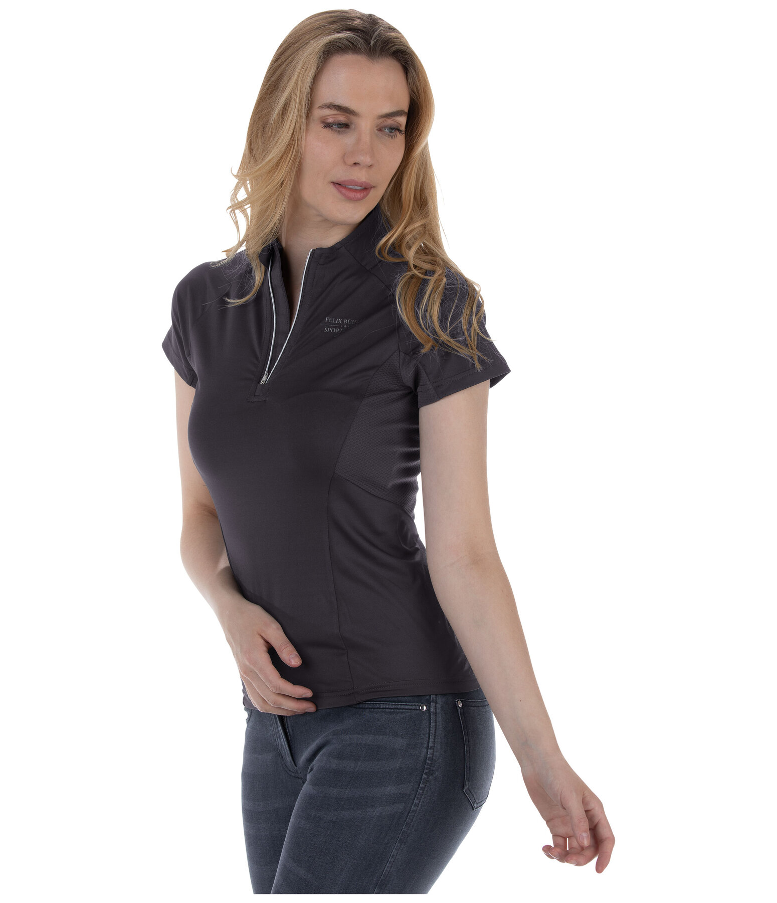 Zip Functional Shirt Lola