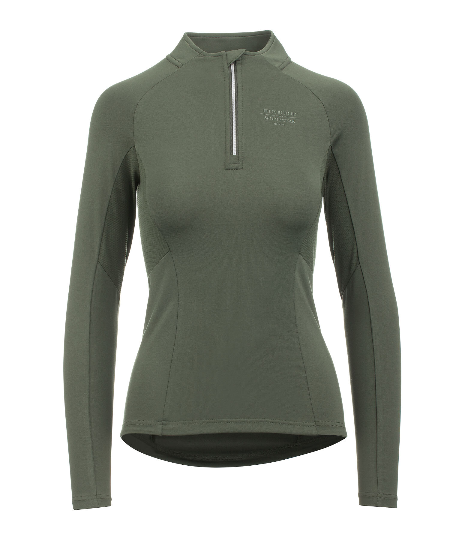 Zip Functional Long Sleeve Shirt Sofie
