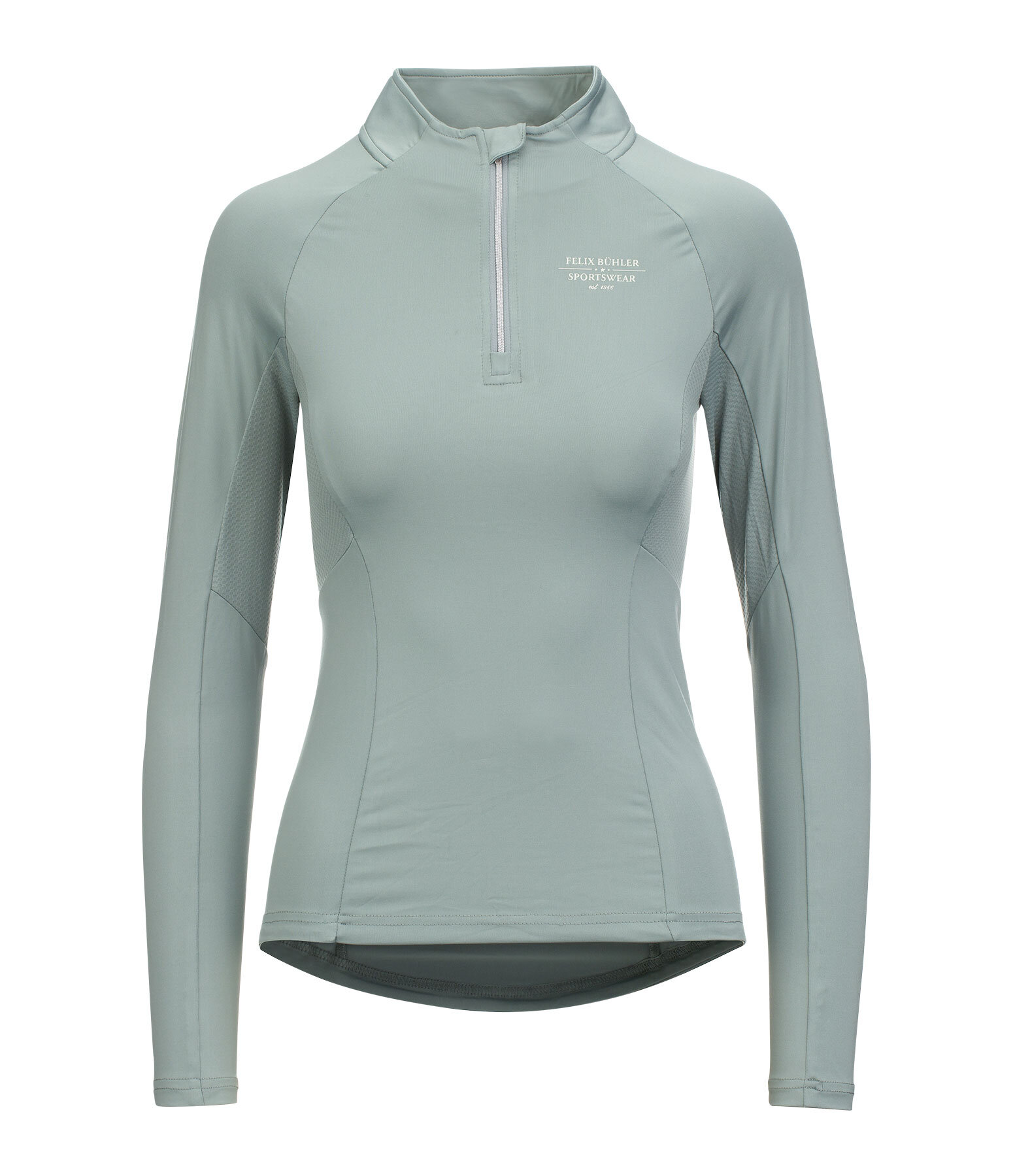 Zip Functional Long Sleeve Shirt Sofie