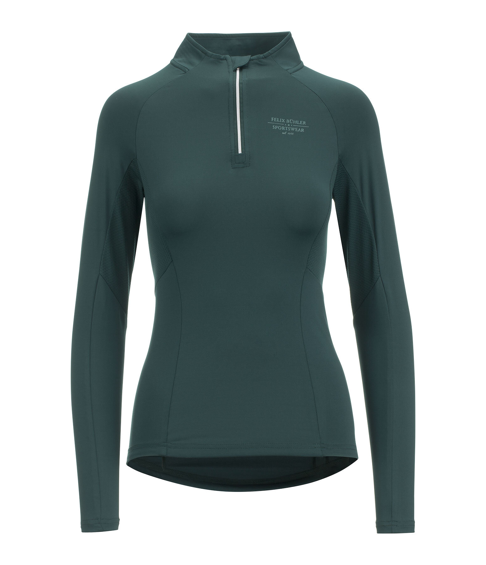 Zip Functional Long Sleeve Shirt Sofie