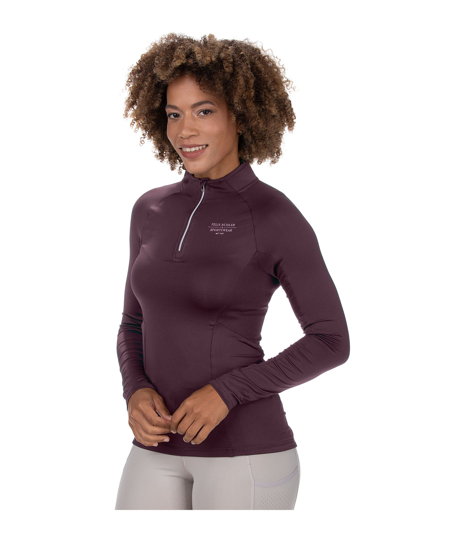 Zip Functional Long Sleeve Shirt Sofie