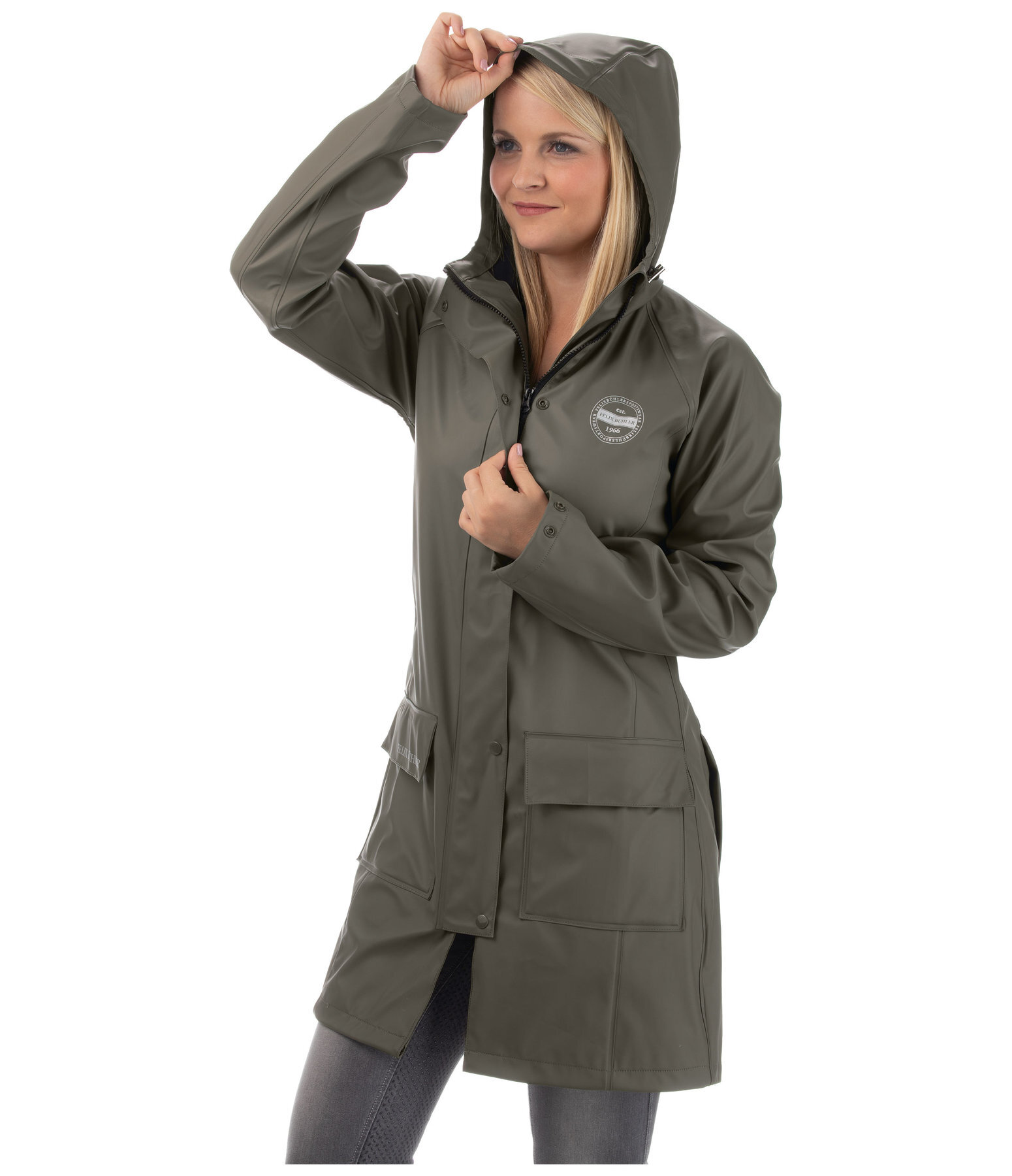 Hooded Riding Raincoat Amy