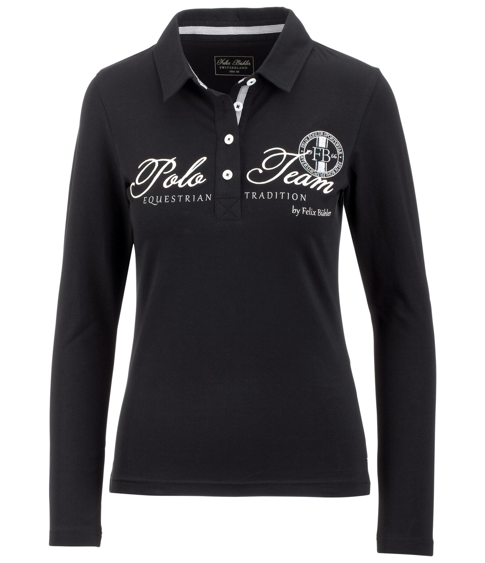 Long-Sleeved Polo Shirt Luisa