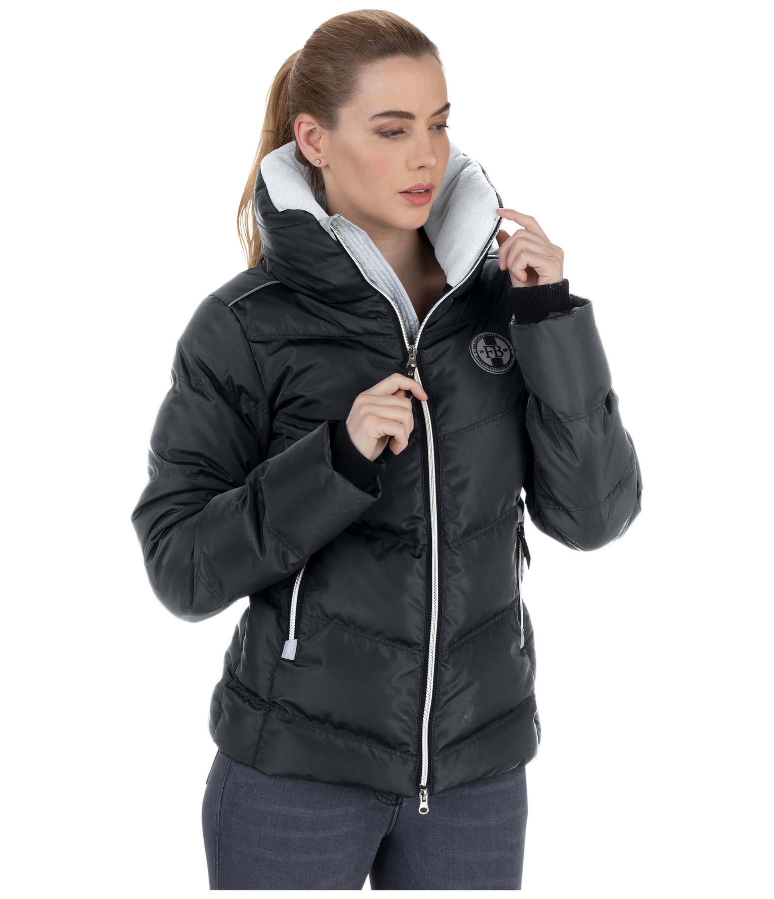 Quilted Jacket Emma Winter Riding Jackets Kramer Equestrian