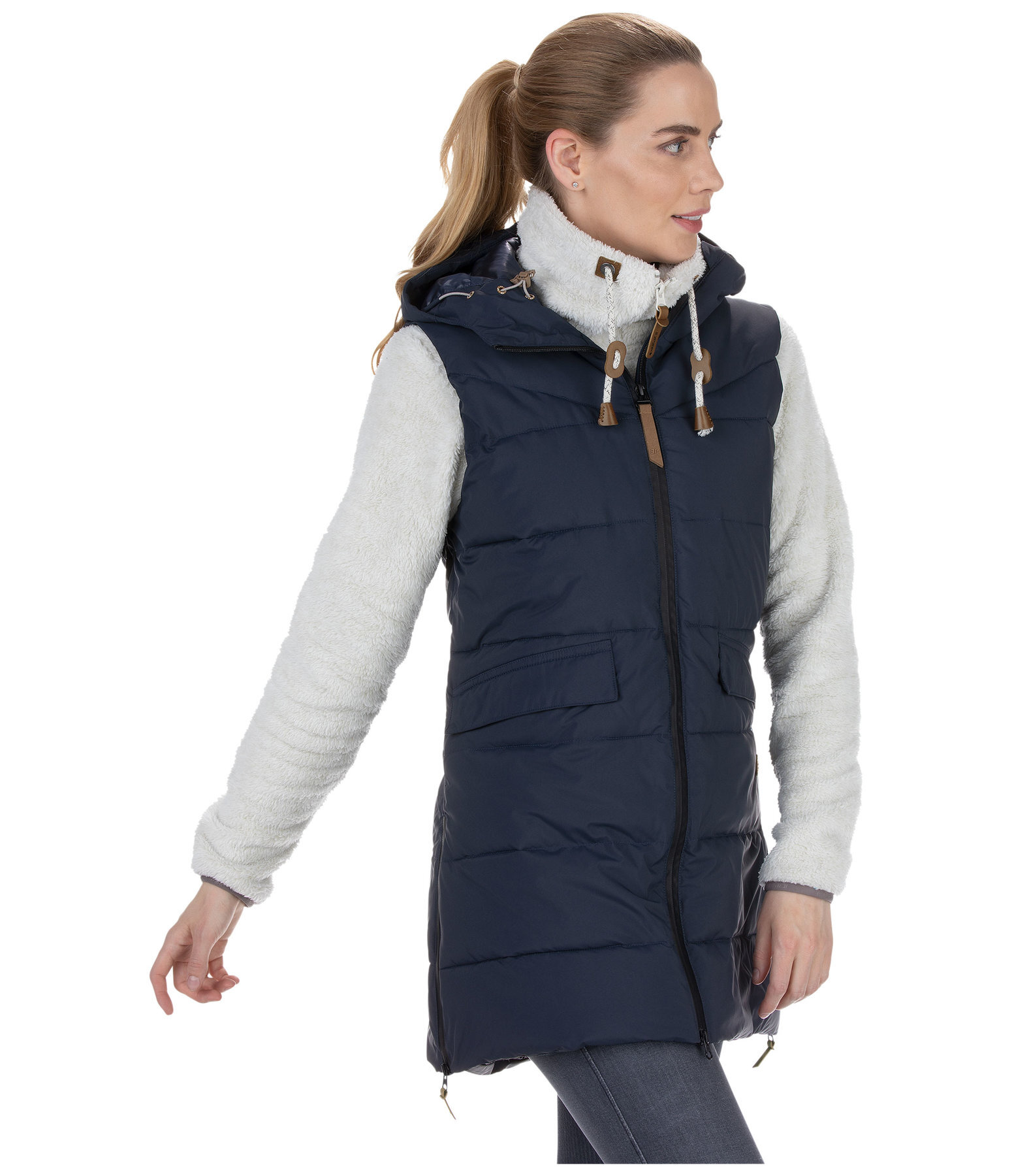 Long Hooded Gilet Acerra Riding Gilets Kramer Equestrian