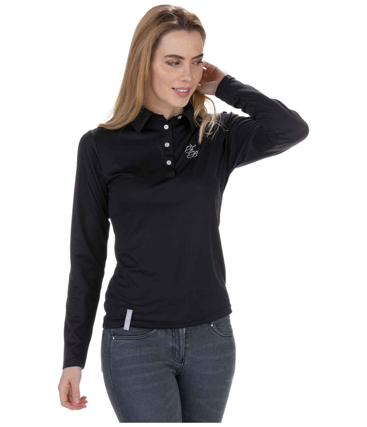 Functional Long-Sleeved Polo Shirt Mara LS