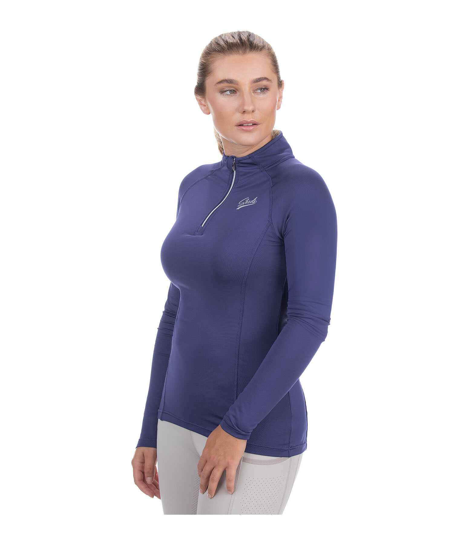 Functional Zip Long Sleeved Shirt Lea