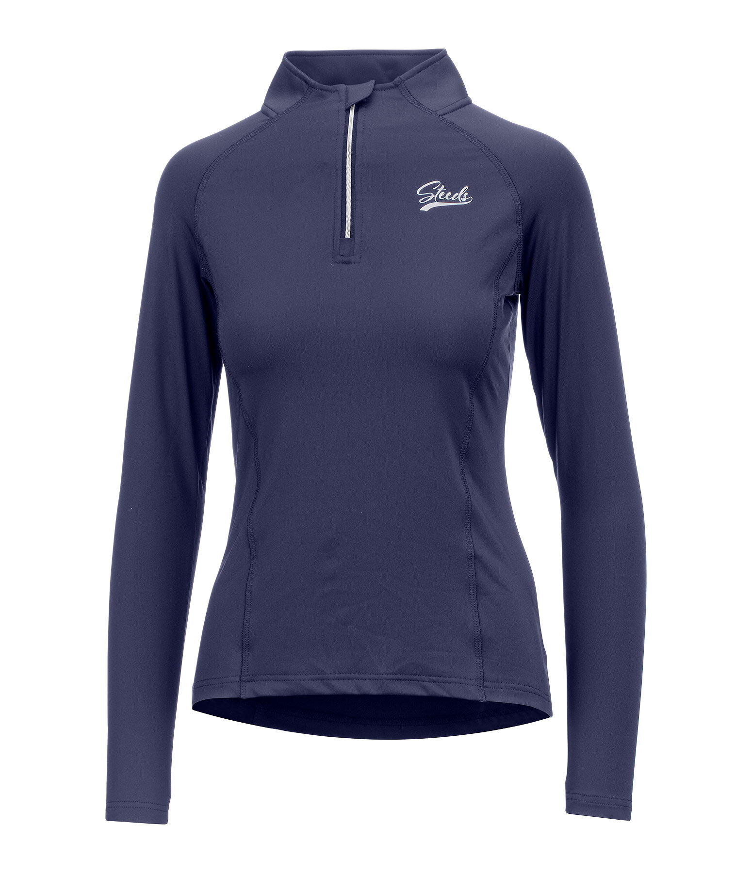 Zip Functional Long Sleeve Shirt Lea