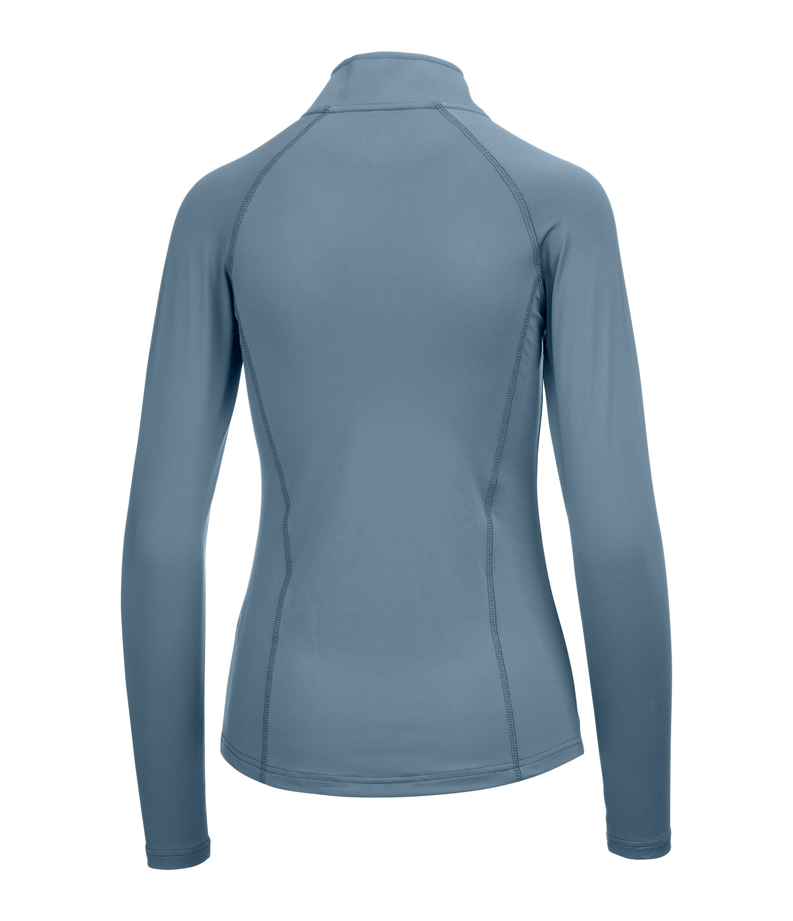 Zip Functional Long Sleeve Shirt Lea