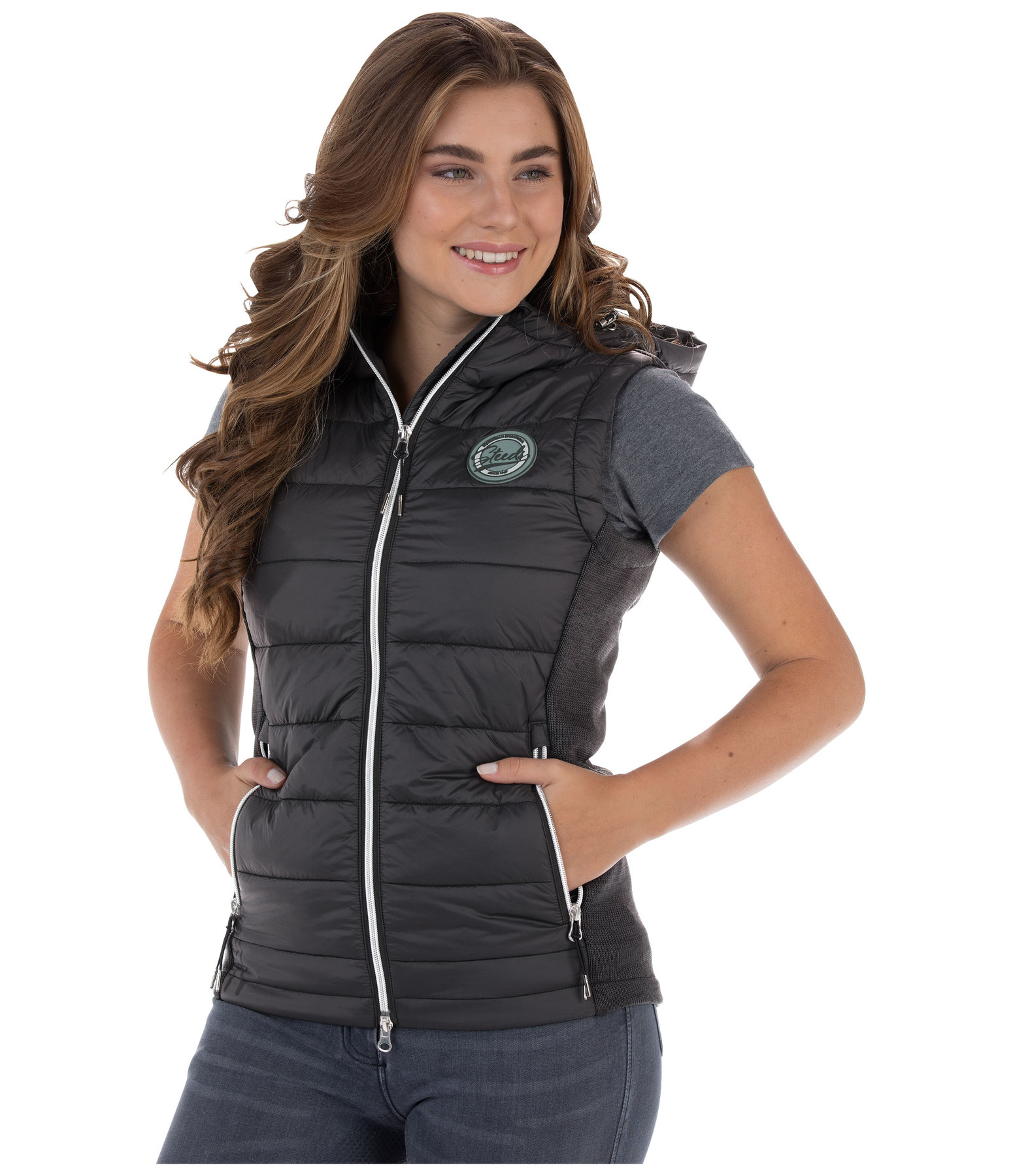 Hooded Riding Gilet Anni Riding Gilets Kramer Equestrian