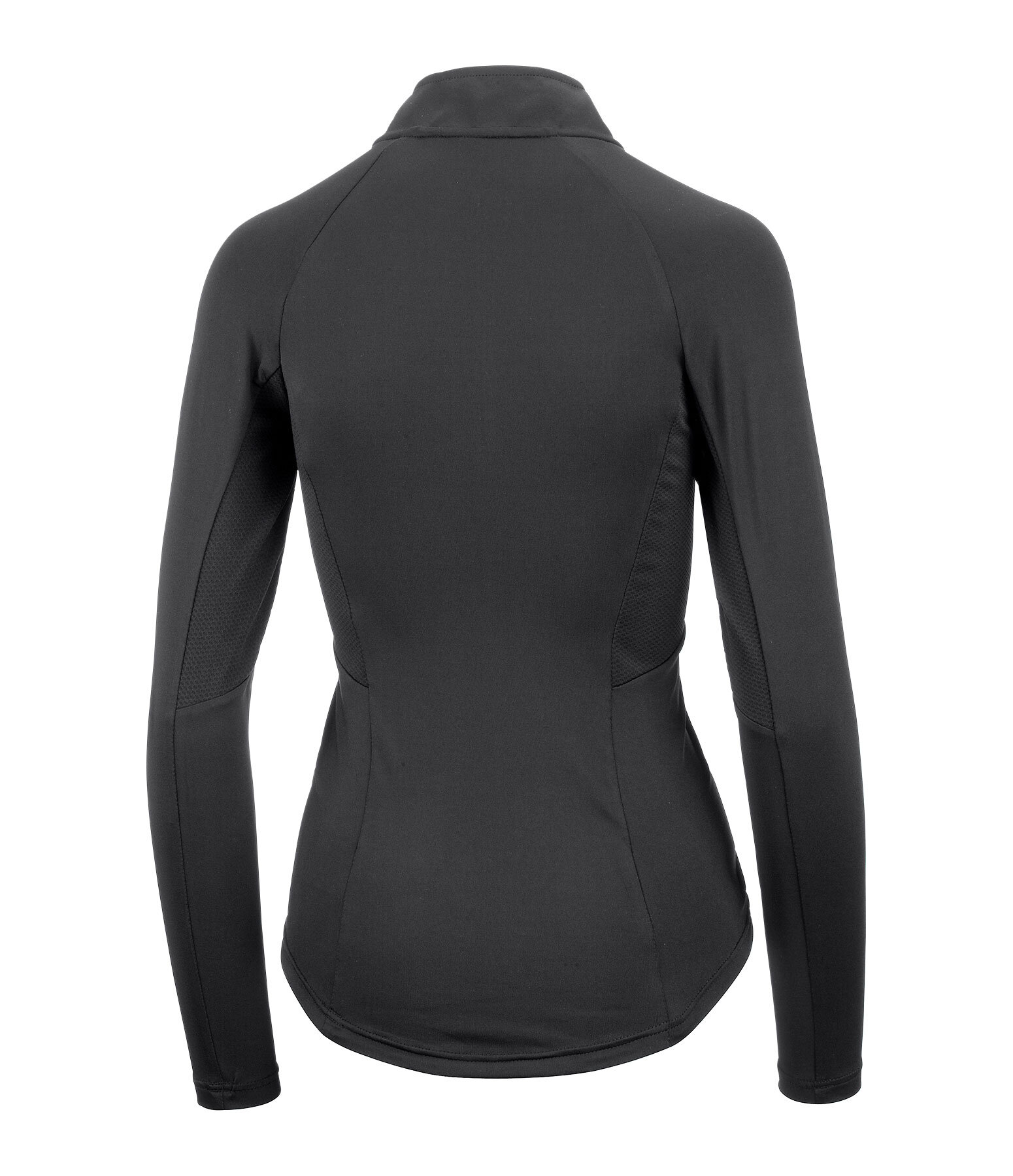 Zip Functional Long-Sleeved Shirt Lina