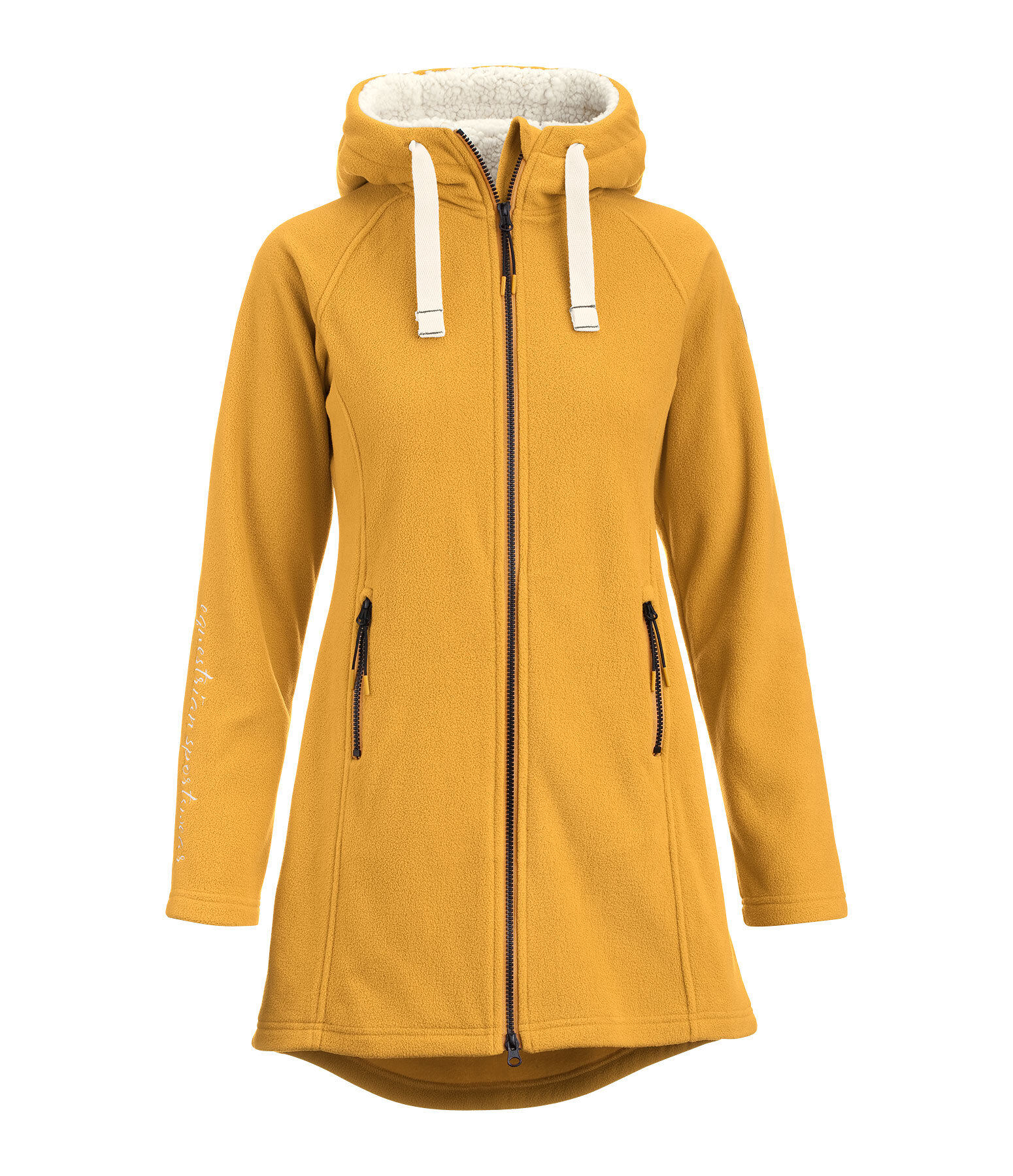 Hooded Fleece Coat Greta