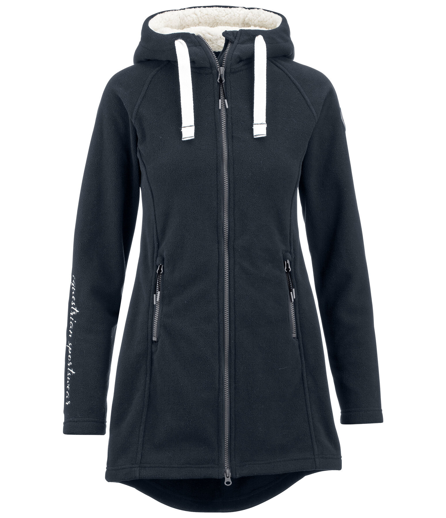 Hooded Fleece Coat Greta