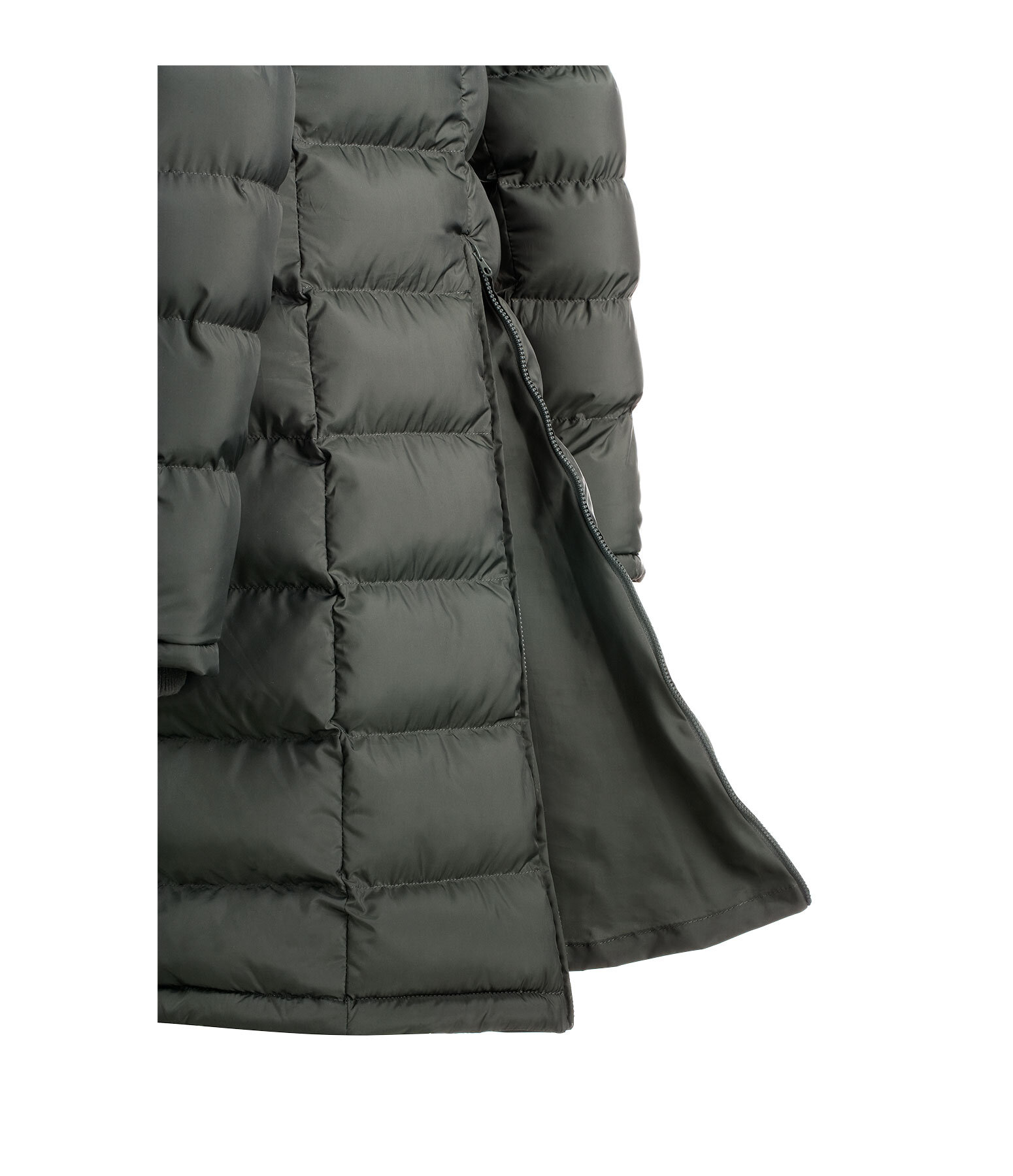 Hooded Quilted Riding Coat Minou