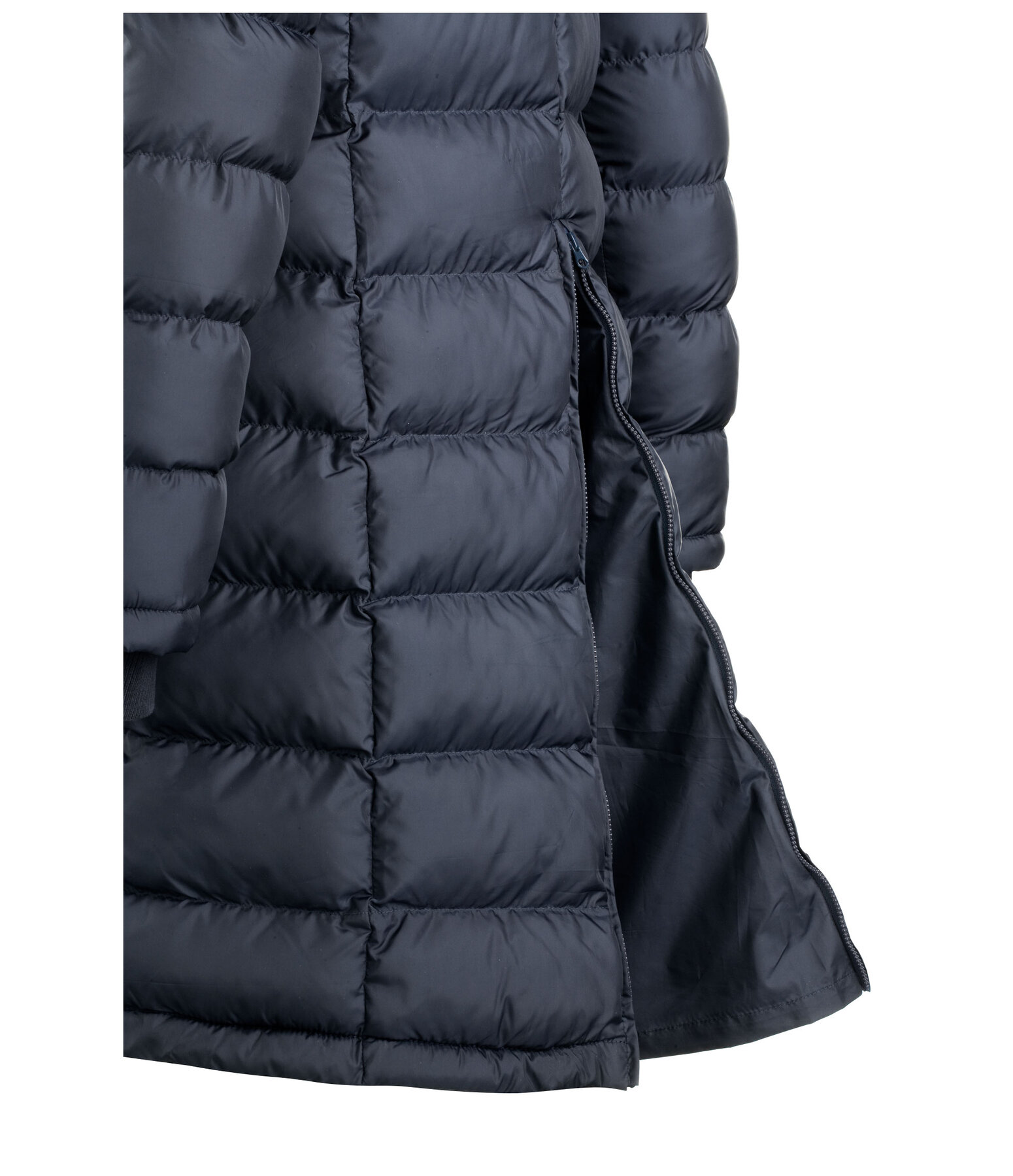 Hooded Quilted Riding Coat Minou