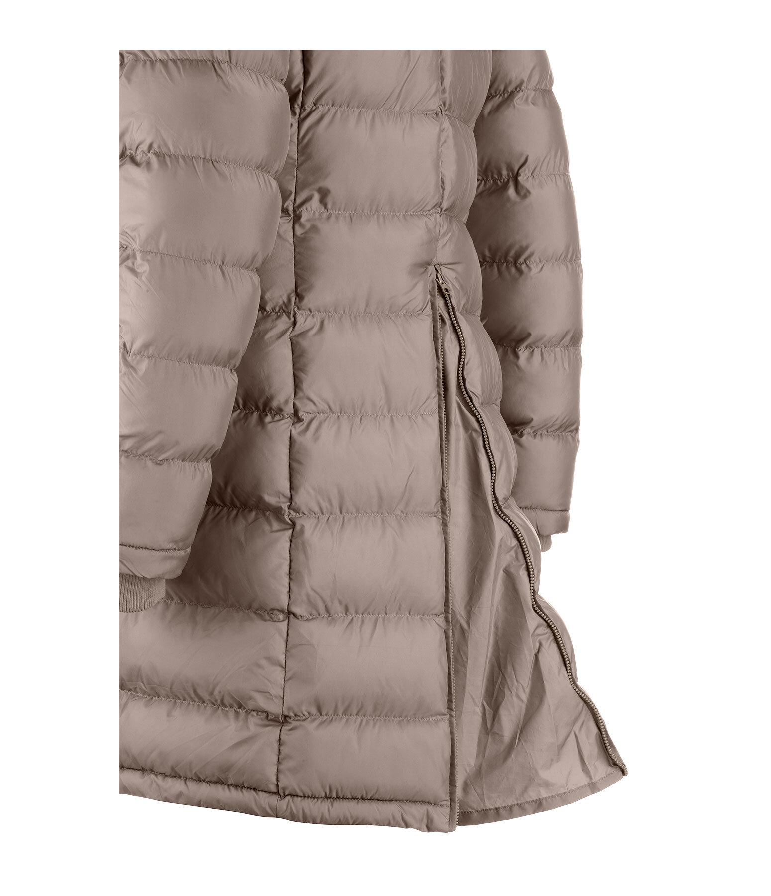 Hooded Quilted Riding Coat Minou