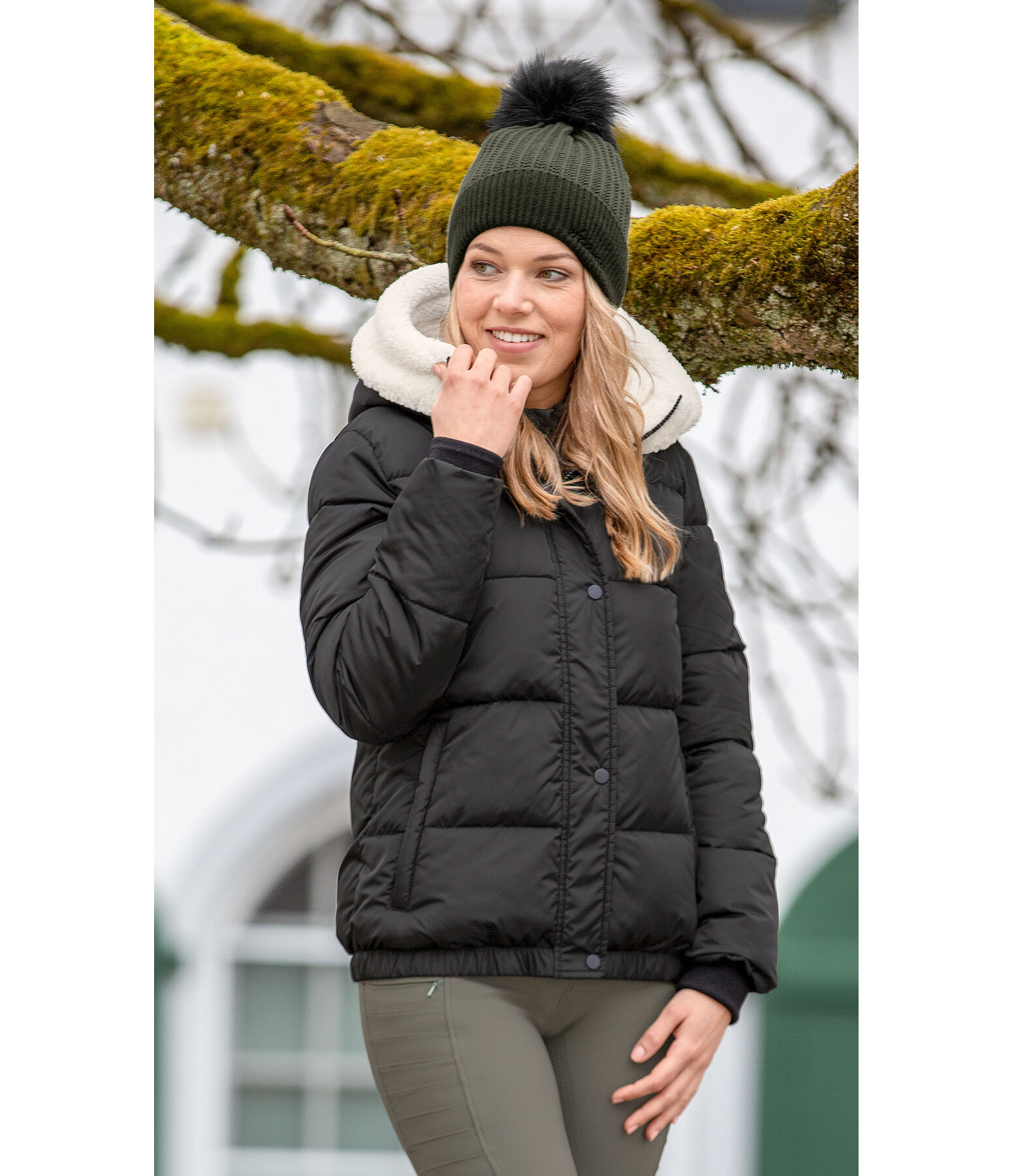 Hooded Quilted Jacket Emma