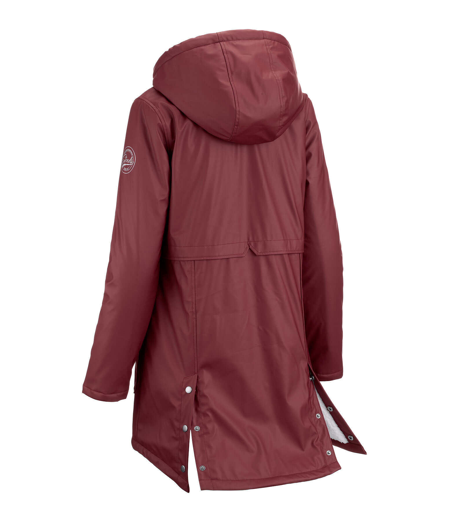 Teddy Fleece Hooded Raincoat Nella II