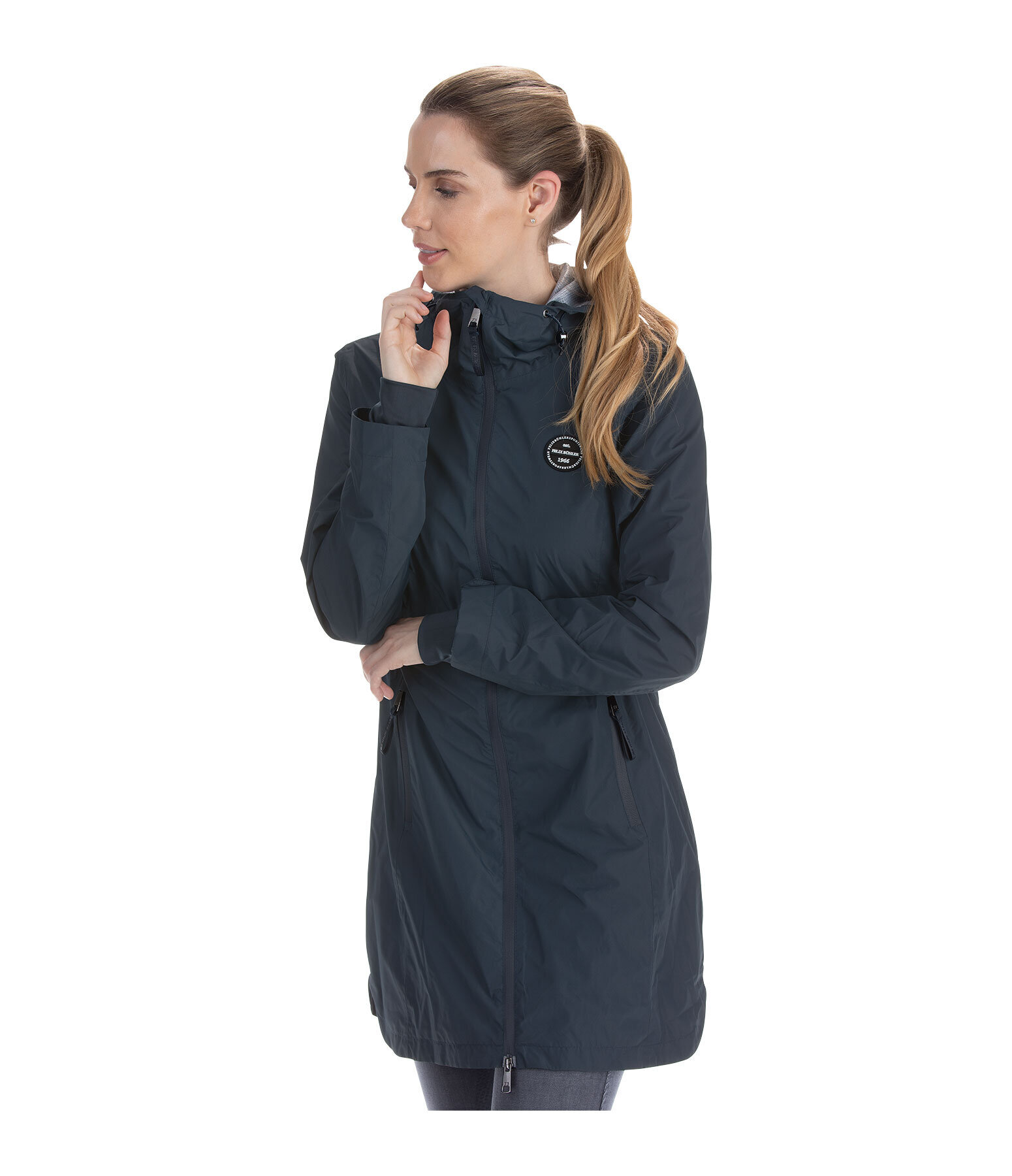 Hooded Functional Riding Parka Jule