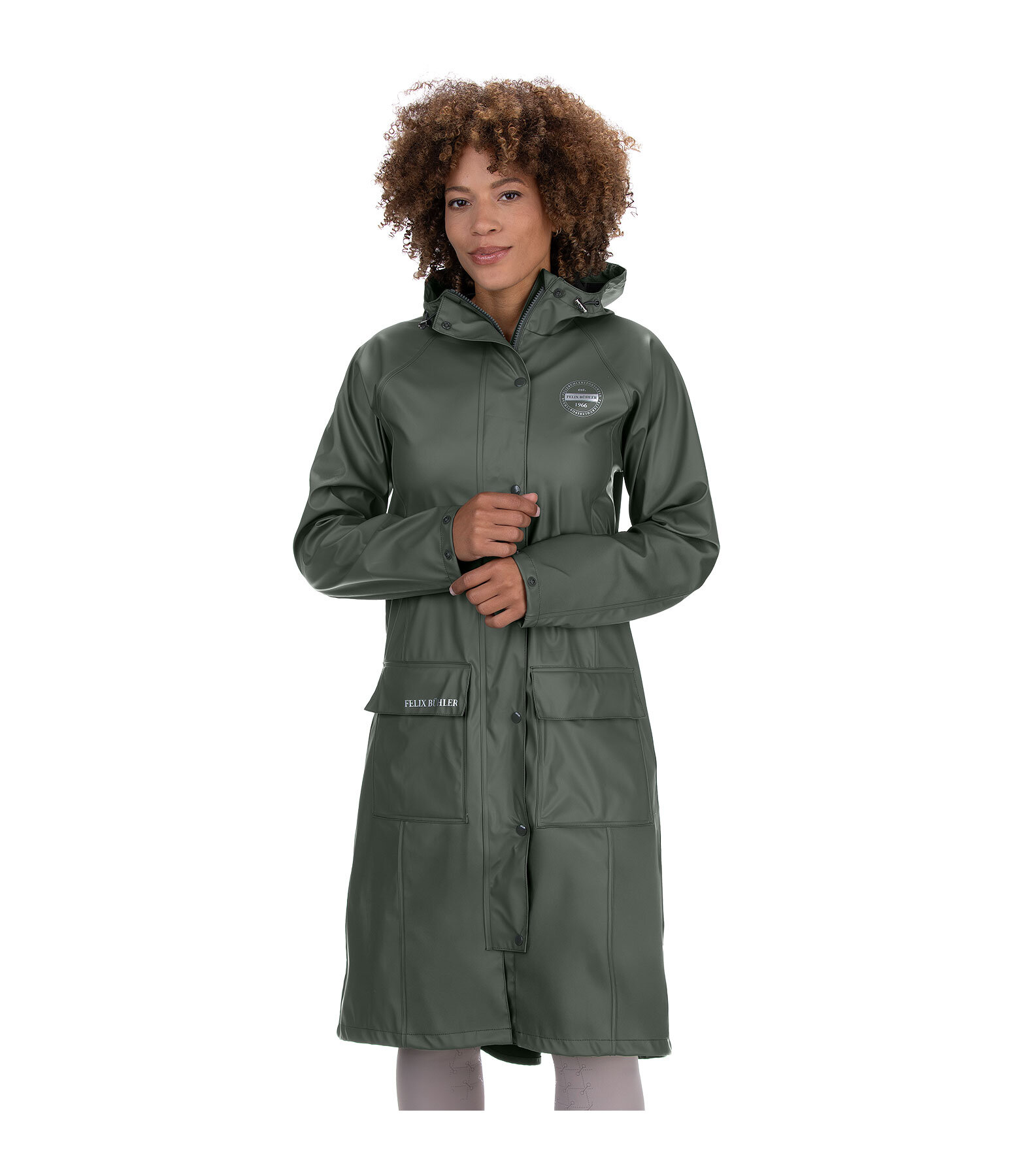 Hooded Raincoat Frieda