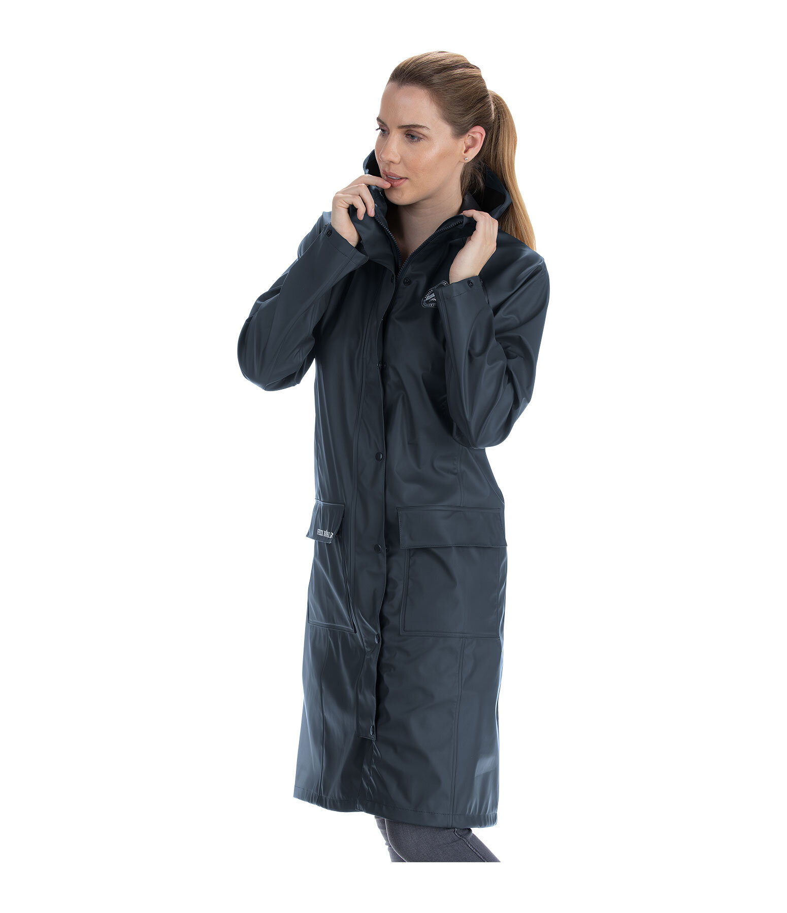 Hooded Raincoat Frieda