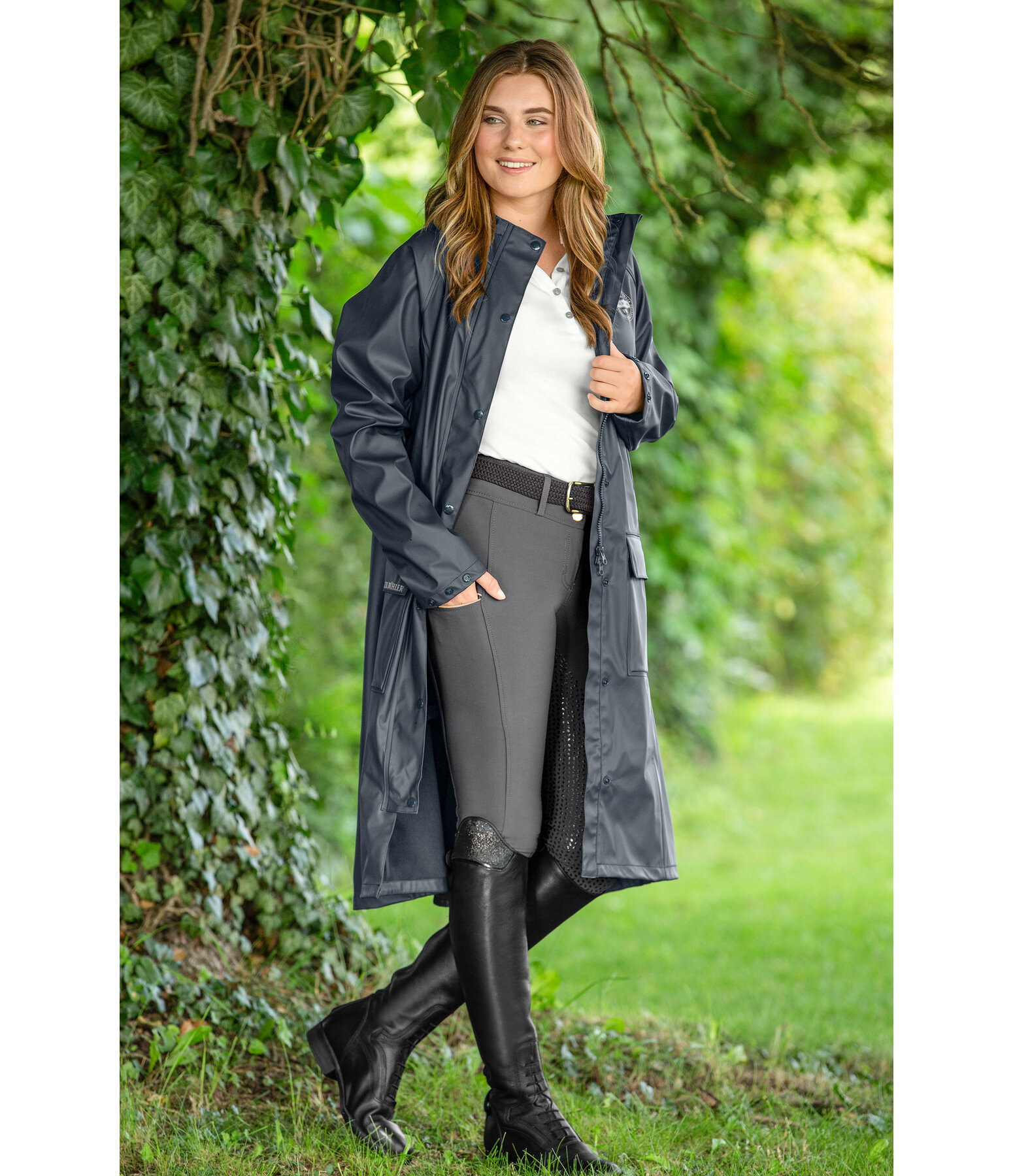 Hooded Raincoat Frieda