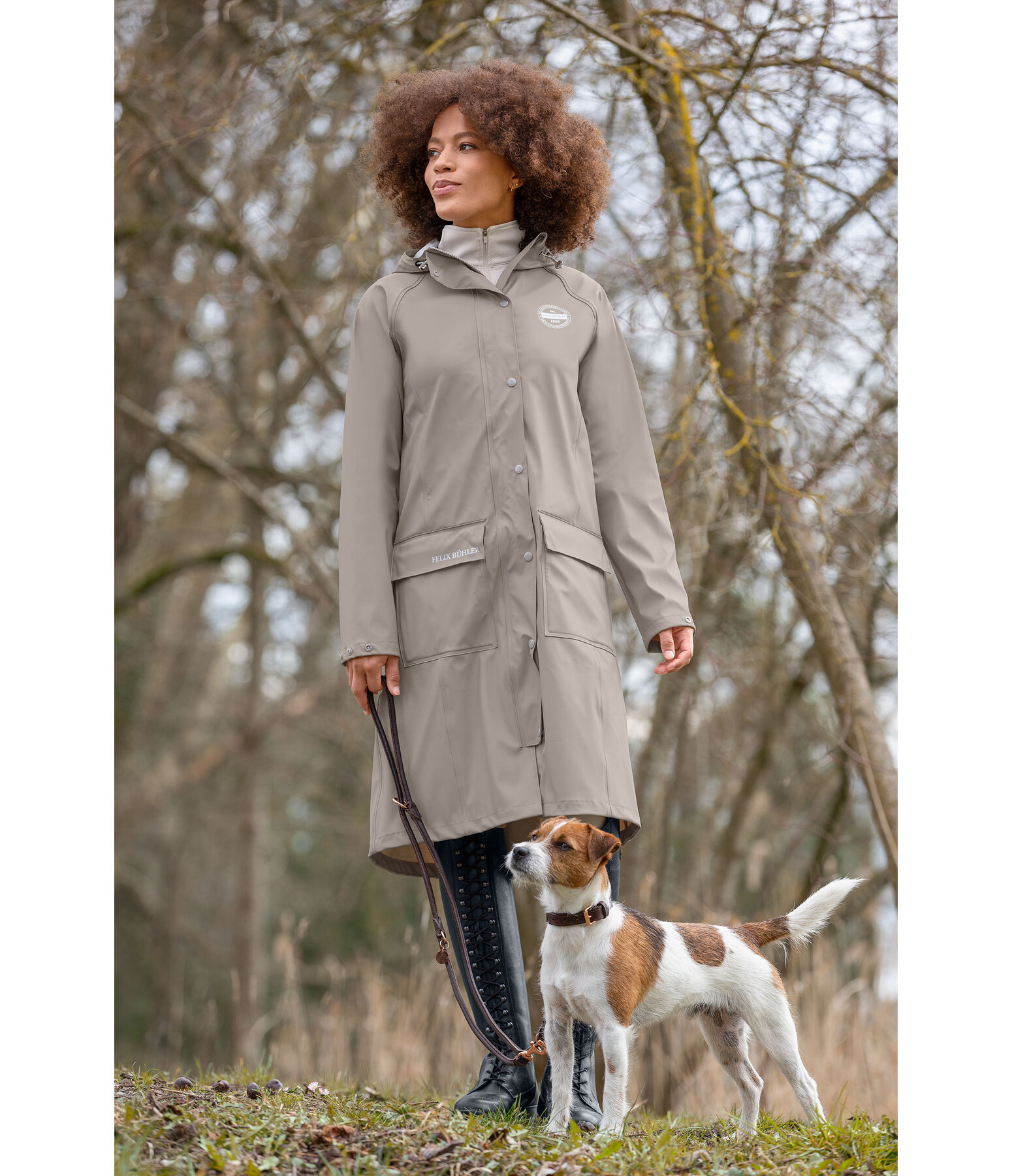 Hooded Raincoat Frieda