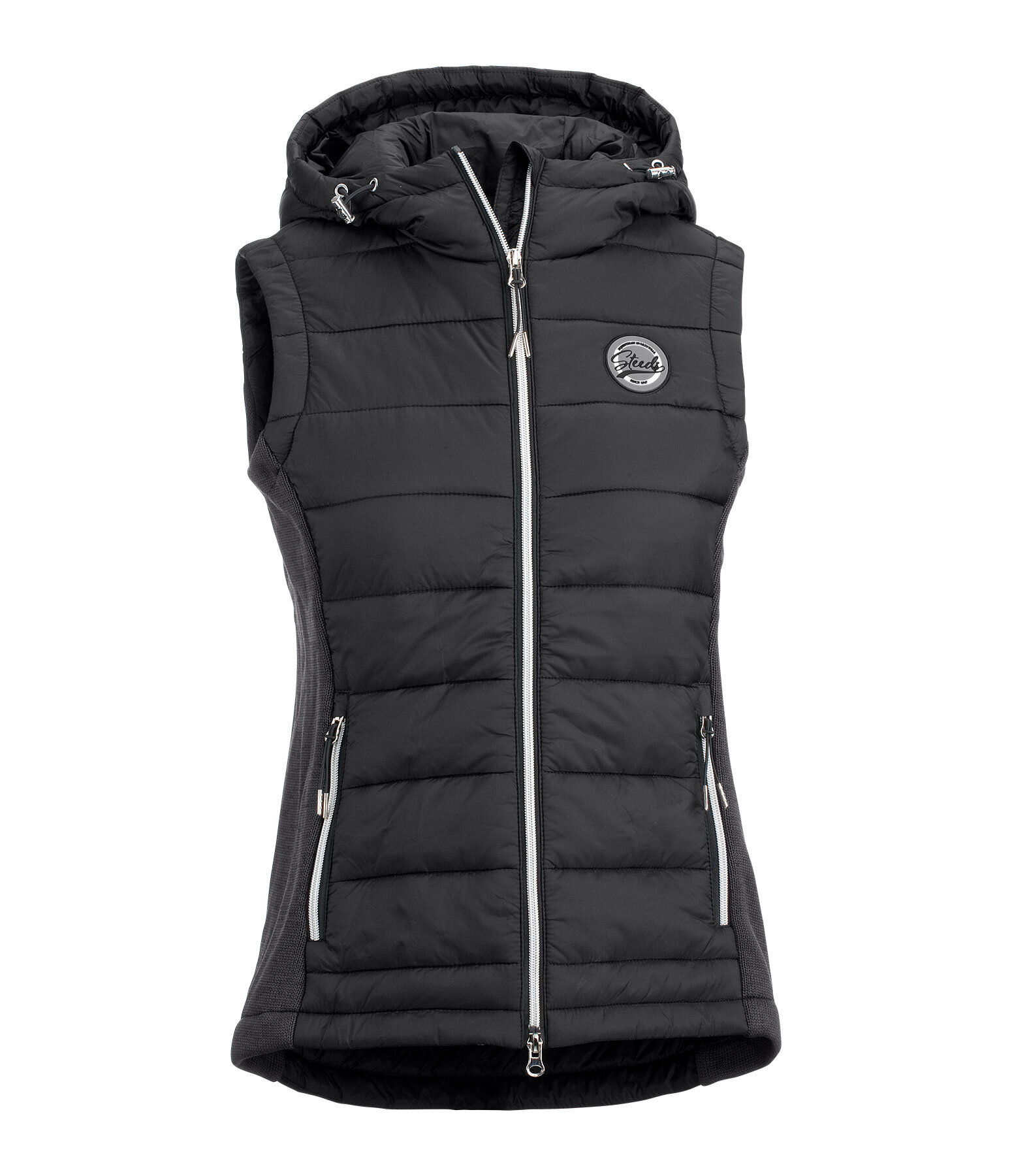 Hooded Combination Riding Gilet Cleo