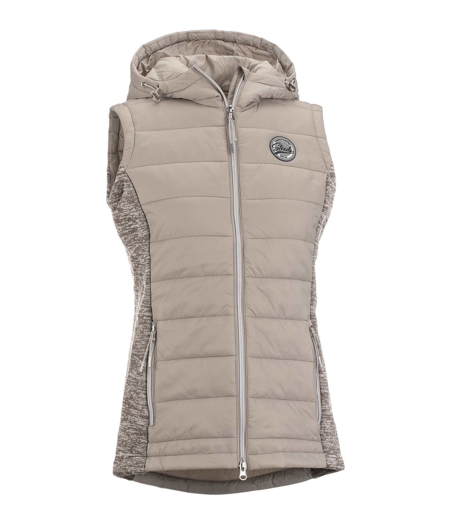 Hooded Combination Riding Gilet Cleo