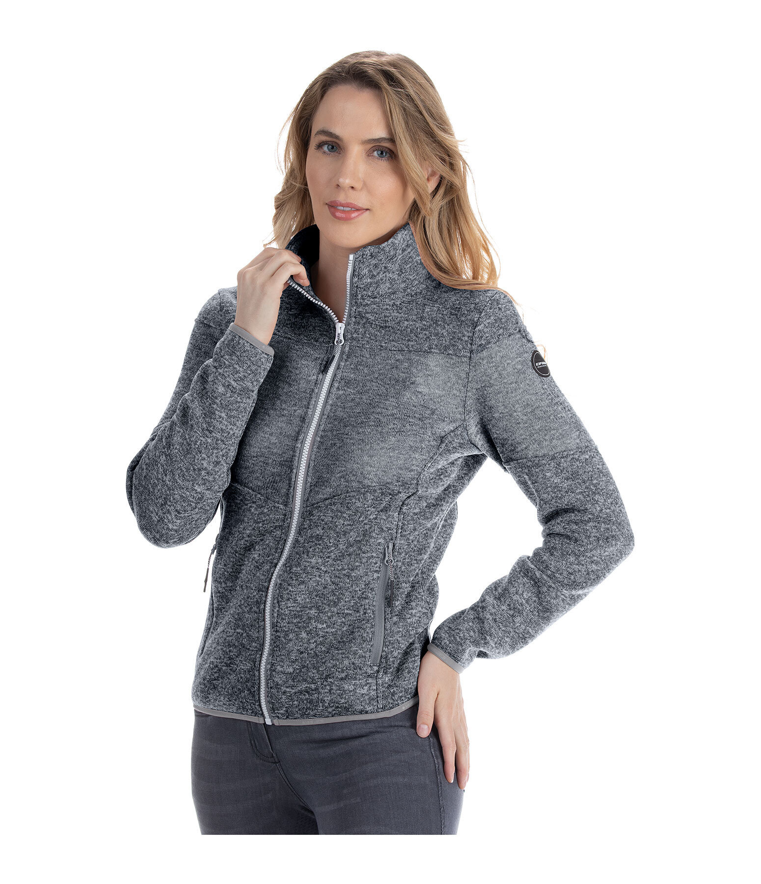 Knitted Fleece Jacket Anahola - Women's 