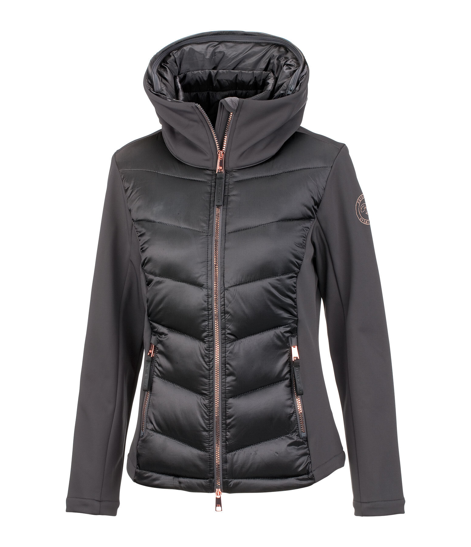 Hooded Soft Shell Combination Jacket Leonie