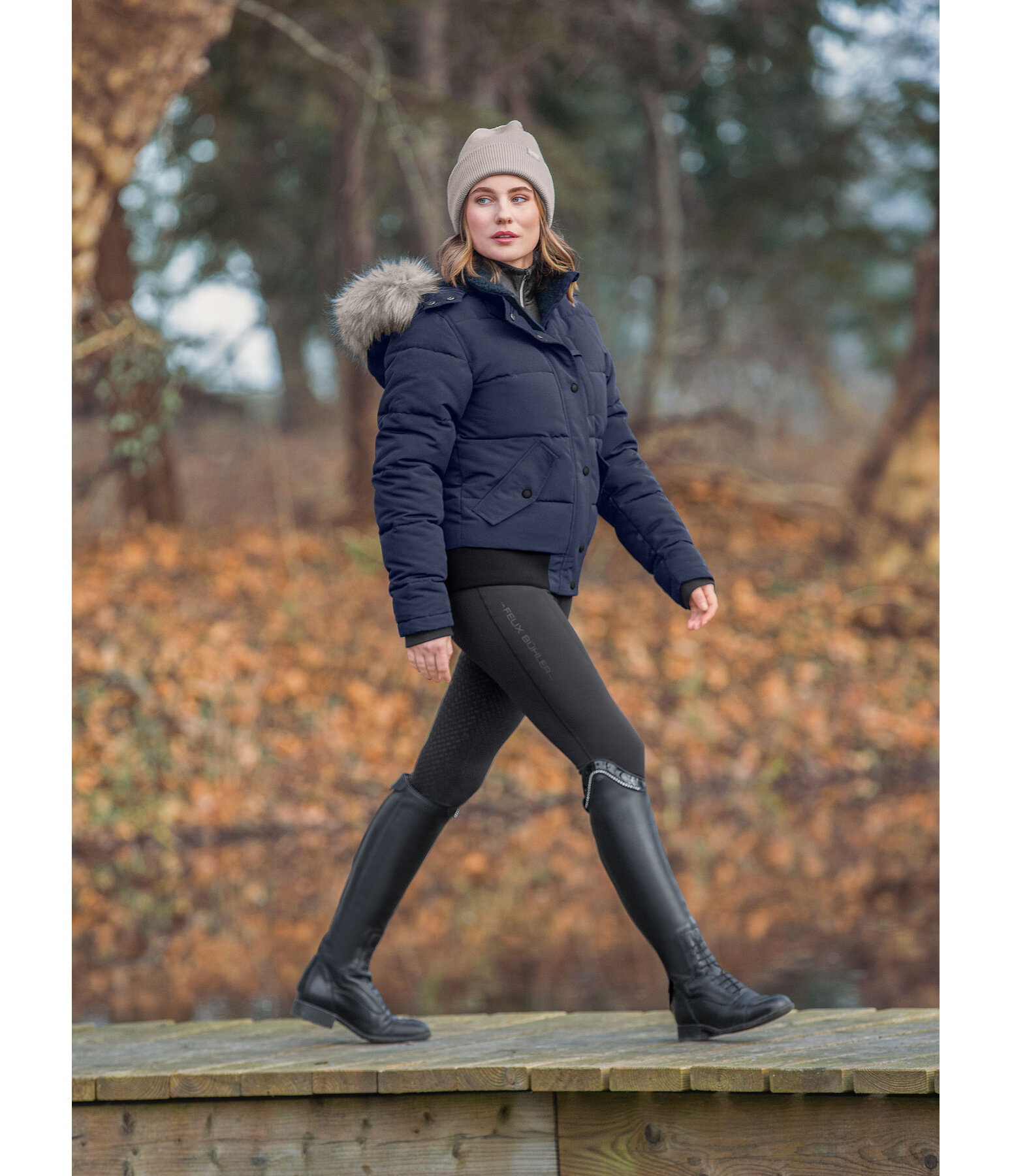 Hooded Blouson Rachel